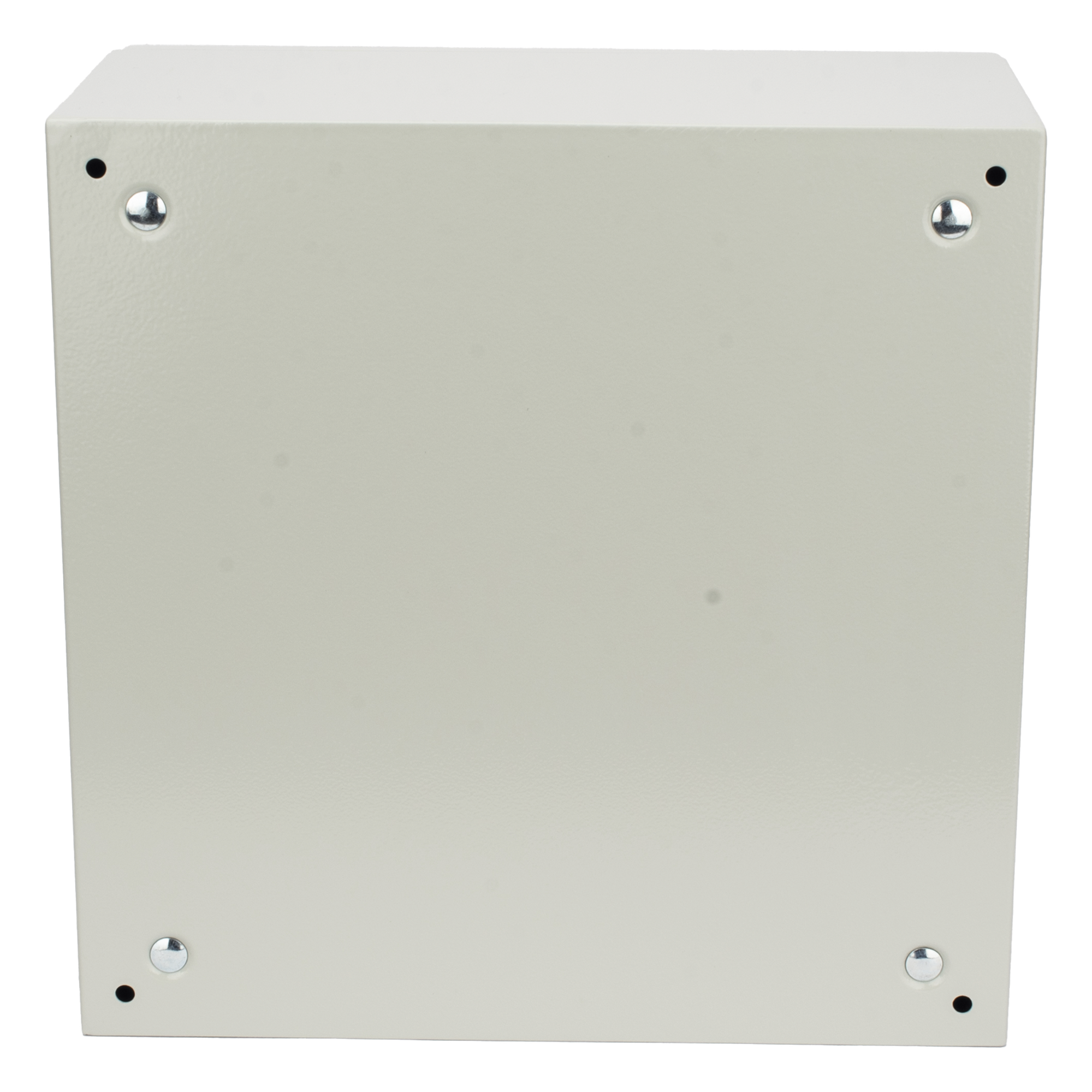 Gabinete IP66 / Acero IK10 / 400x400x200 mm / 15.7x15.7x7.9 in / Placa Trasera Galvanizada / Cerradura con Llave