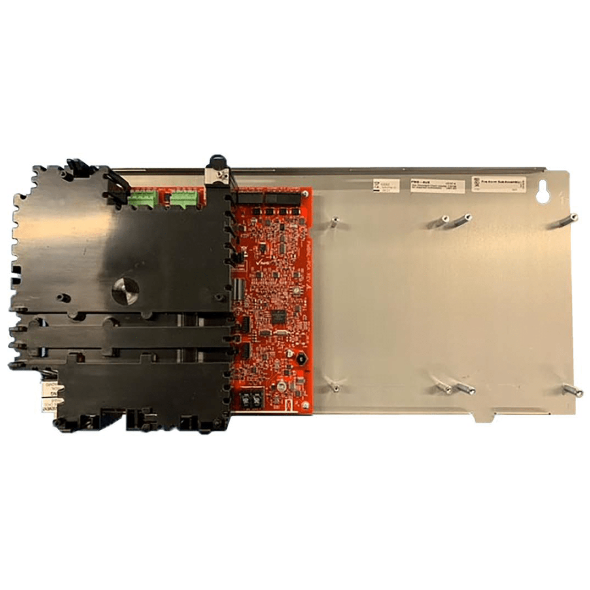 Fuente de Alimentación Direccionable / 4 Salidas NAC 24 VDC / 2 Salidas Auxiliares / Carga 7 a 100 Ah / Bus CLP / Gabinete CAB-5 — NOTIFIER · SKU PMB-AUX