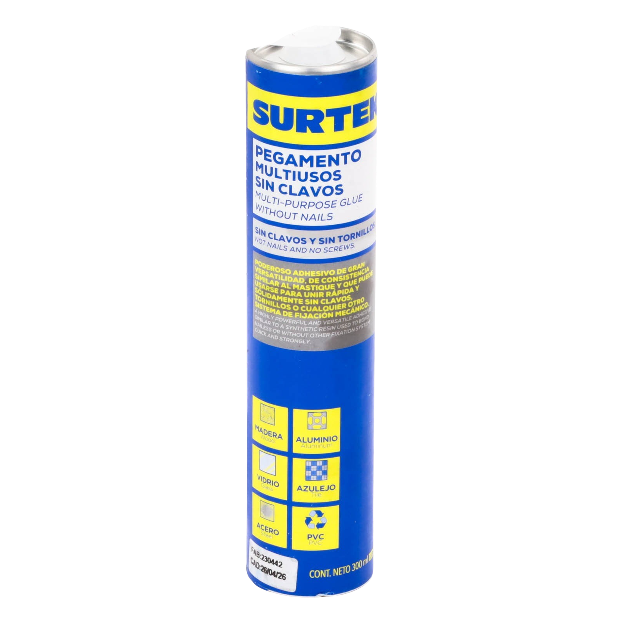 Pegamento Multiusos Sin Clavos (300 ml) (SKU:113470)