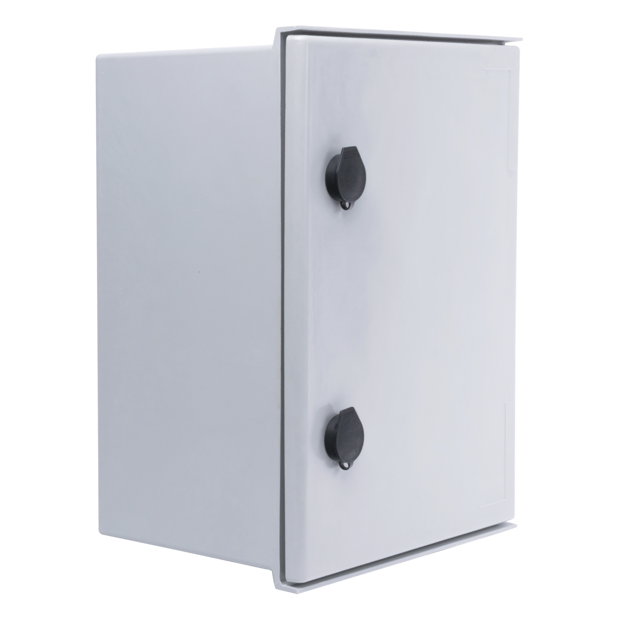 Gabinete de Poliéster / IP65 / 300 x 400 x 200 mm / Carga 30 kg / Placa Trasera Incluida / Cerradura con Llave