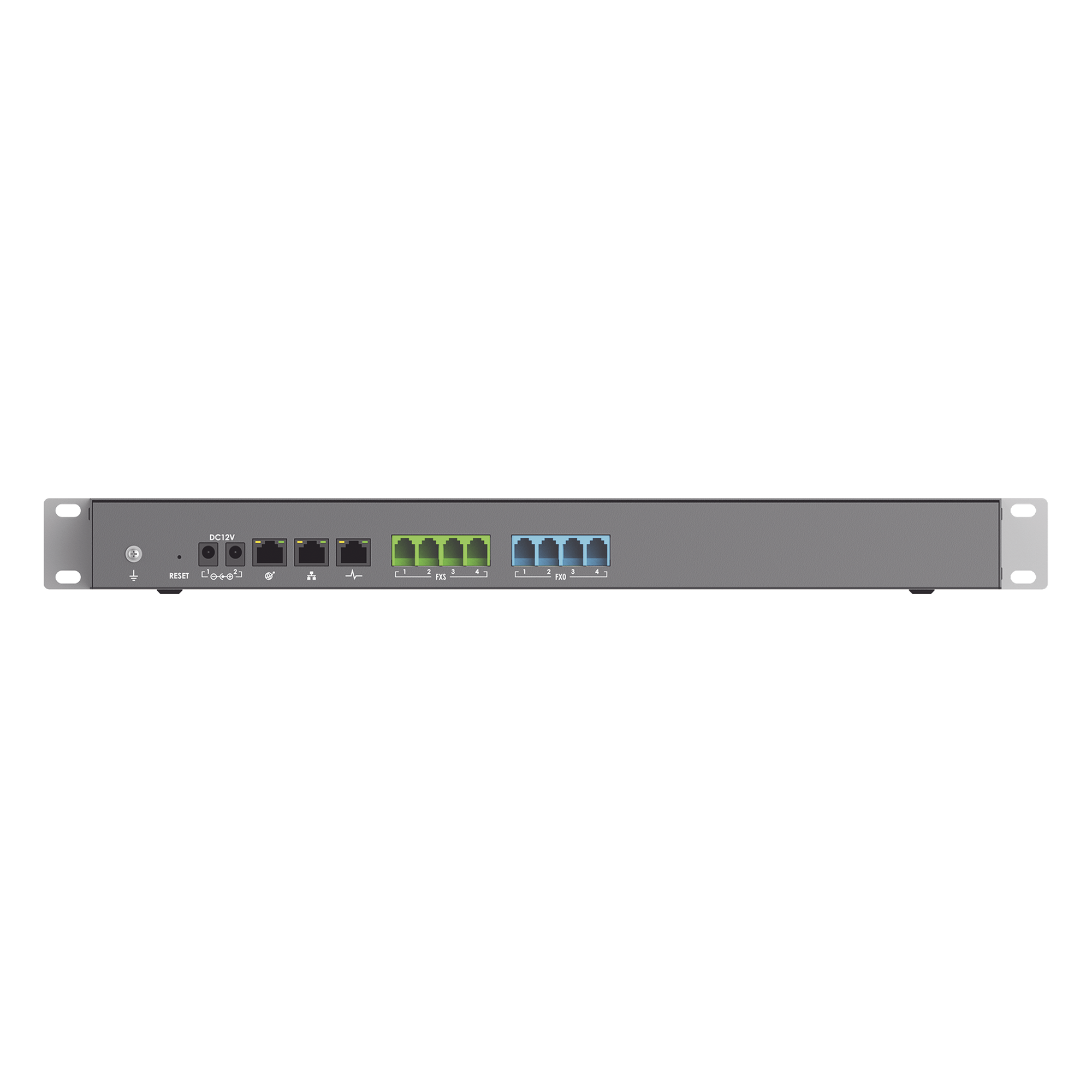 Conmutador IP-PBX / 2000 Usuarios / 300 Llamadas Simultáneas / 4 FXO / 4 FXS / Videoconferencia 1080p / Gestión en la Nube