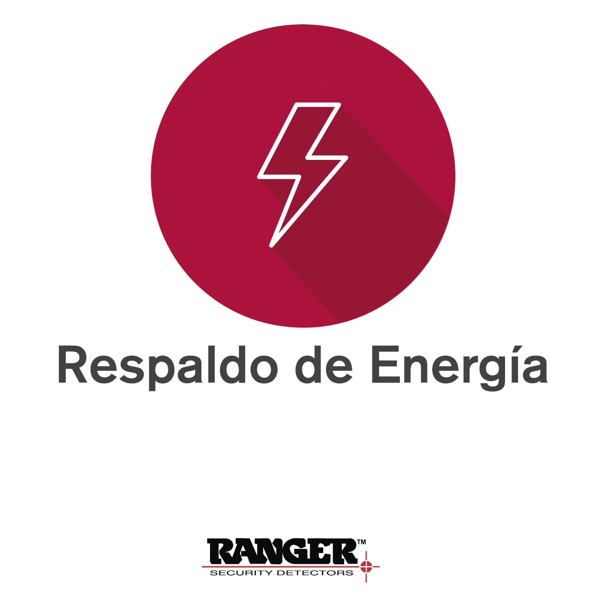 Respaldo de Energía con Batería / Hasta 8 Horas / Diseño Resistente a Intemperie / Contador de Entradas y Salidas / Pantalla Remota 30 m (98.4 ft) / Conexión RJ45 LAN — RANGER SECURITY DETECTORS · SKU OPCION-BU