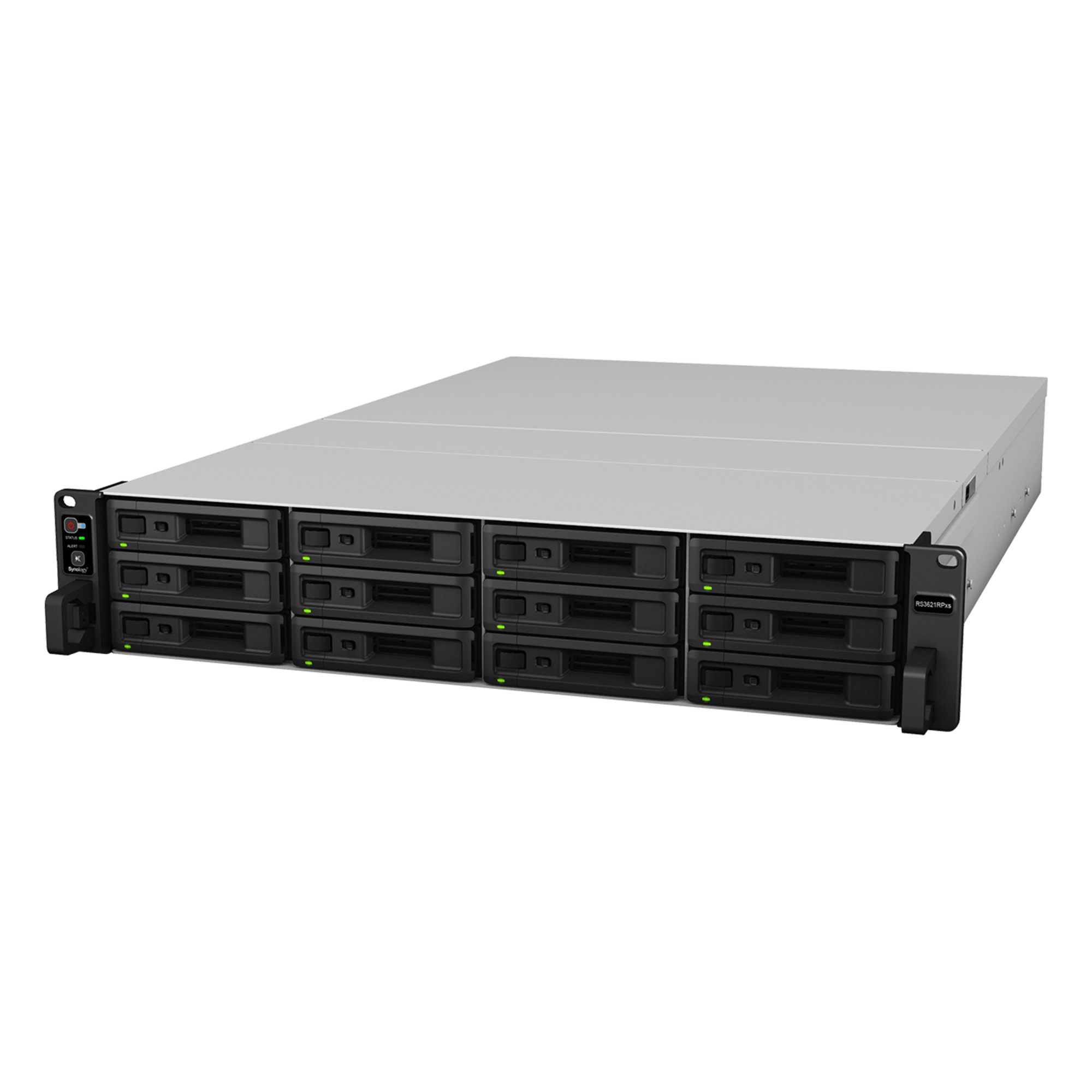 Servidor NAS Rack / 12 Bahías / Expandible a 36 / Intel Xeon D-1531 6 Núcleos / 8 GB DDR4 ECC / Fuente Redundante / Virtualización Certificada