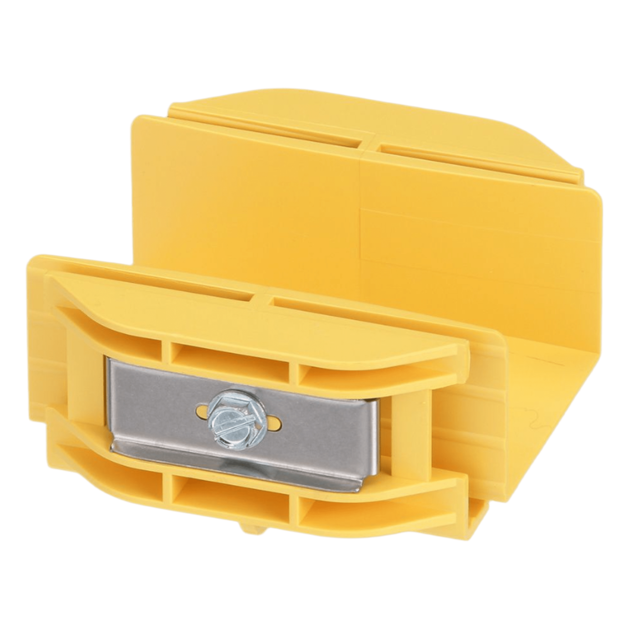 Acoplador para Canaleta / 2 x 2 pulgadas (50.8 x 50.8 mm) / Sin Herramientas / ABS Resistente / 41.6 mm de Altura / Color Amarillo — PANDUIT · SKU FBC2X2LYL