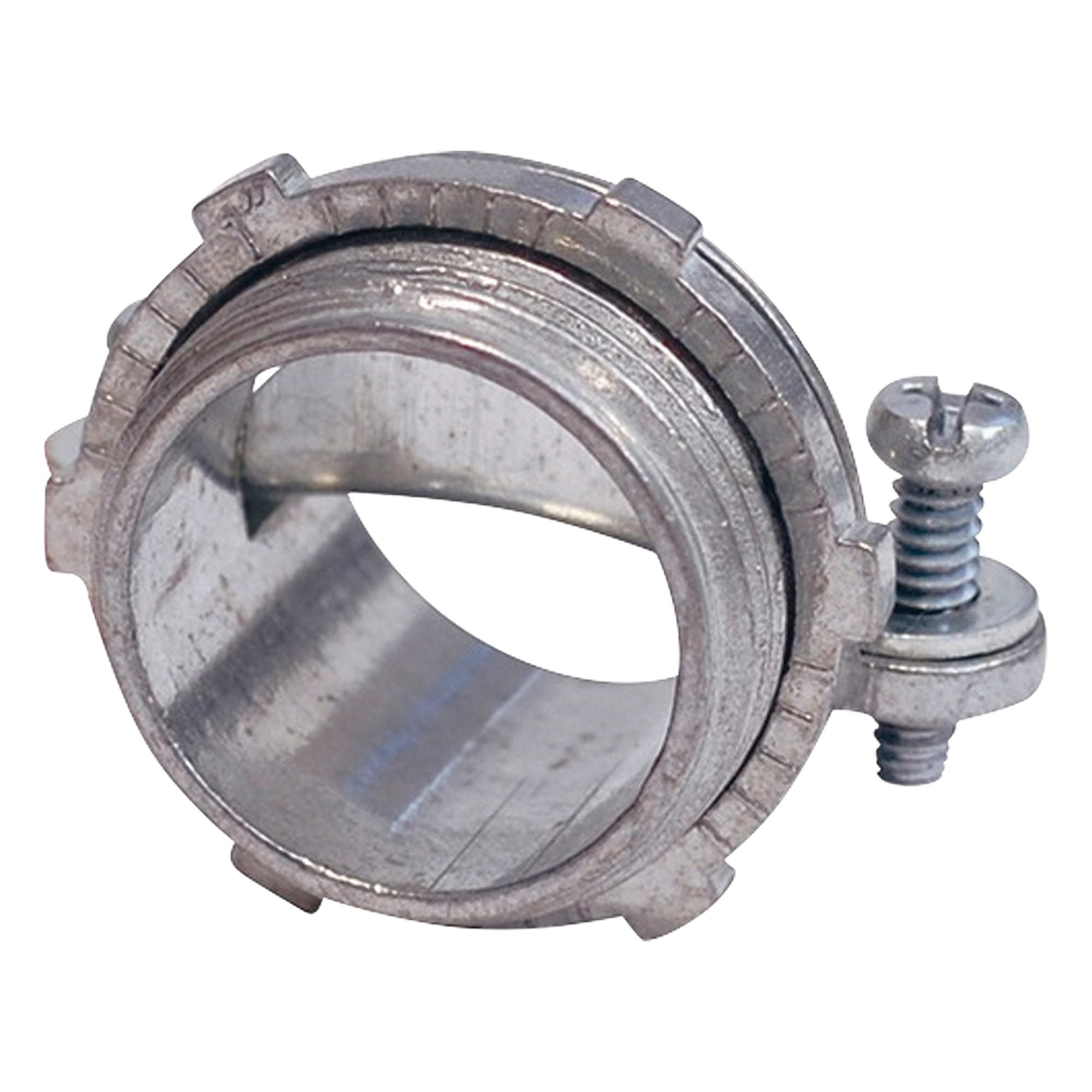 Conector Curvo Uso Rudo / 3/4" (19 mm) / Rango de Agarre 7-21 mm / Aleación de Zinc / NEMA FB-1 / UL 514B — ANCLO · SKU ANC-CUR-34