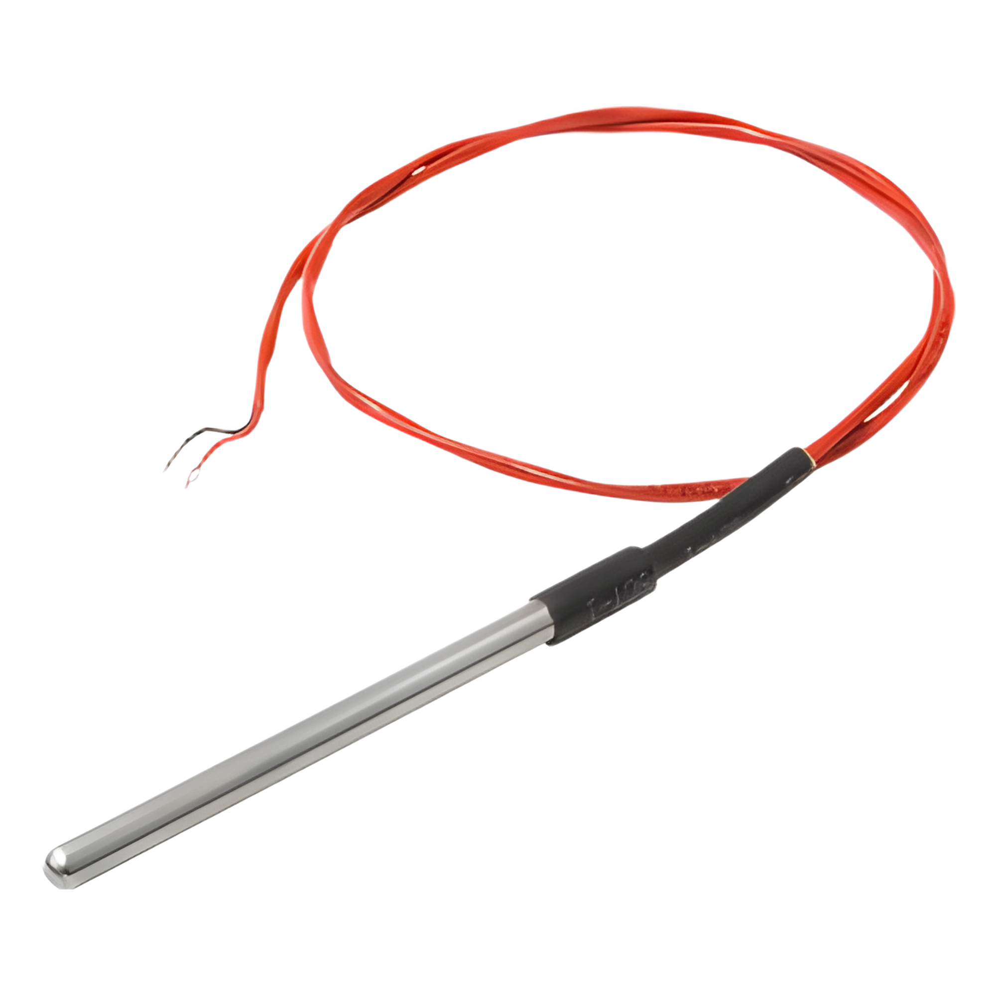 Sensor de Alta Temperatura / Rango 0 a 150°C / Cable 23 ft (7 m) Extensible a 1,000 ft (305 m) / Acero Inoxidable / Compatible EnviroAlert — WINLAND ELECTRONICS · SKU TEMP-HS