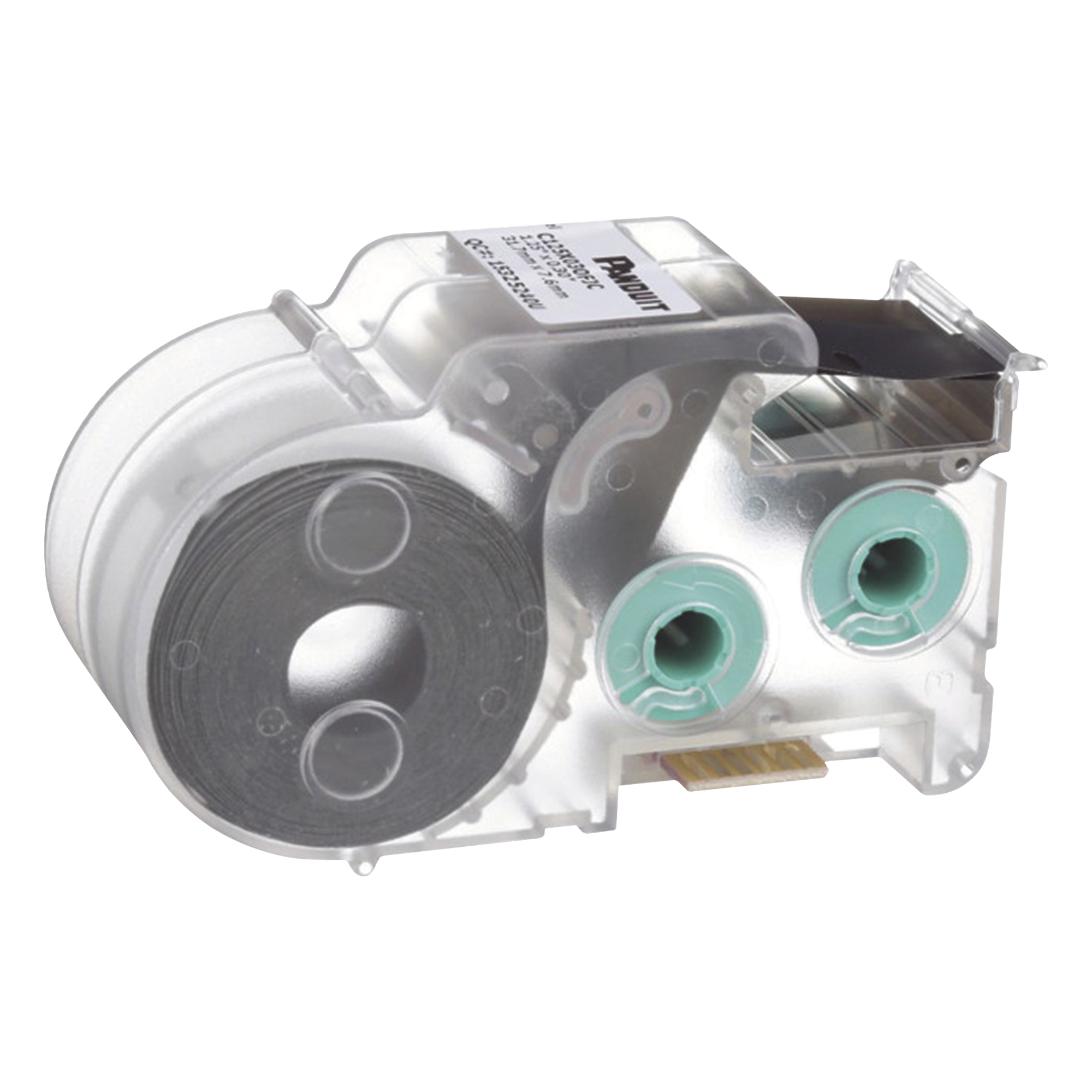 Casete de Etiquetas Adhesivas / 150 Etiquetas / 50.8 x 25.4 mm (2 x 1 Pulgadas) / Poliolefina / -40°C a 82°C / Blanco — PANDUIT · SKU C200X100FJC