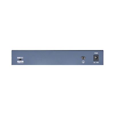 Switch PoE+ / No Administrable / 8 Puertos 10/100 Mbps PoE+ / 1 Puerto 100 Mbps Uplink / PoE hasta 250 metros / 60 W 