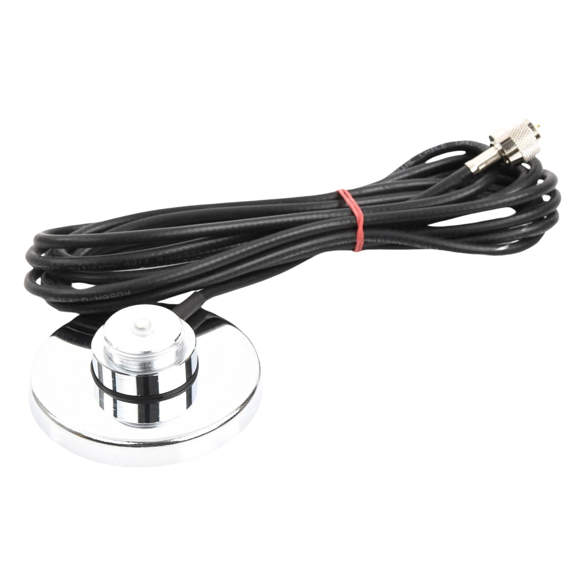Montaje Magnético para Antena / NMO 3/4" / Cable RG58U 3.5 m (11.5 ft) / Conector UHF Macho PL259 / 50Ω / Exterior