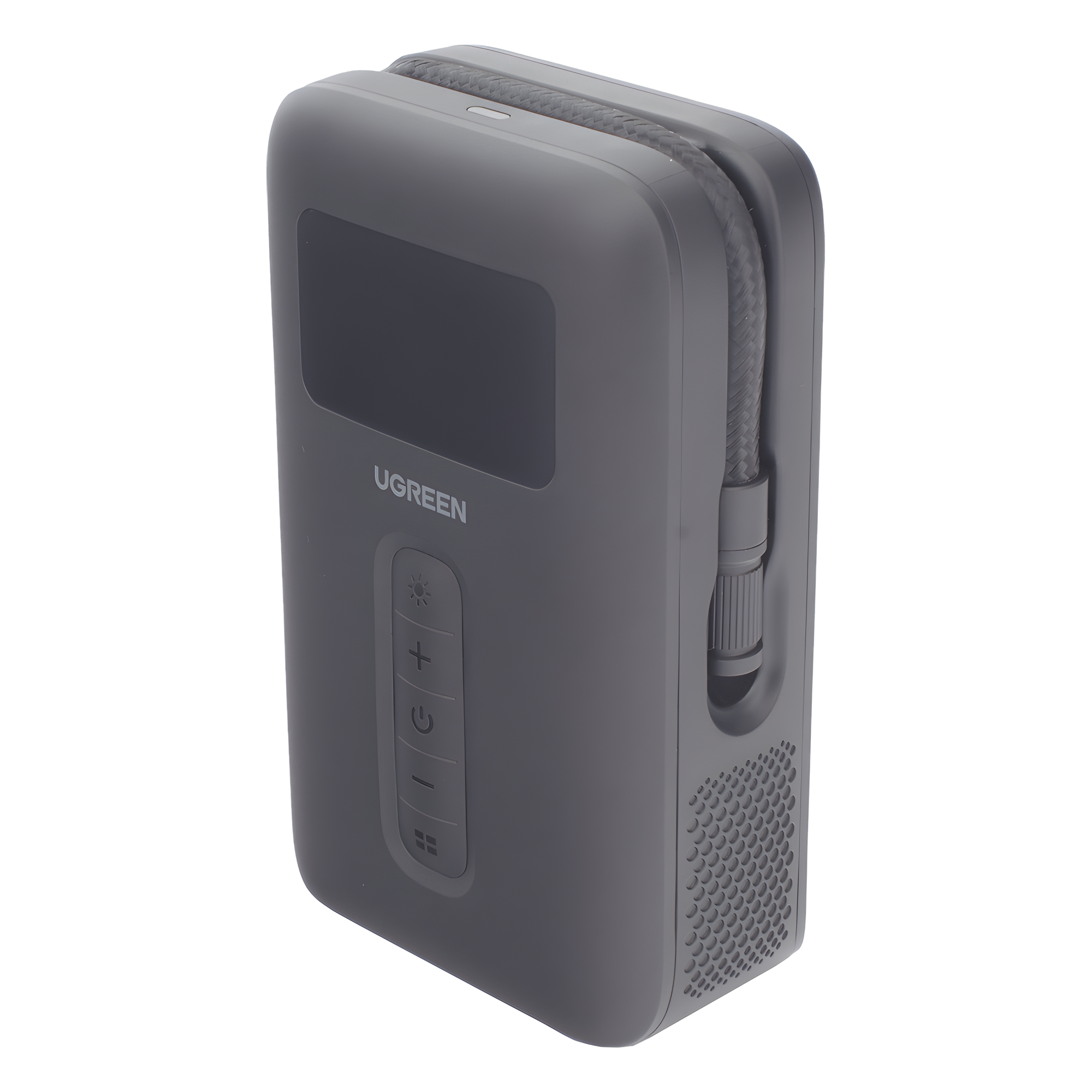 Inflador de Neumáticos Portátil / 150 PSI / Flujo 15 L/min / Batería 5000 mAh / Luz LED de Emergencia