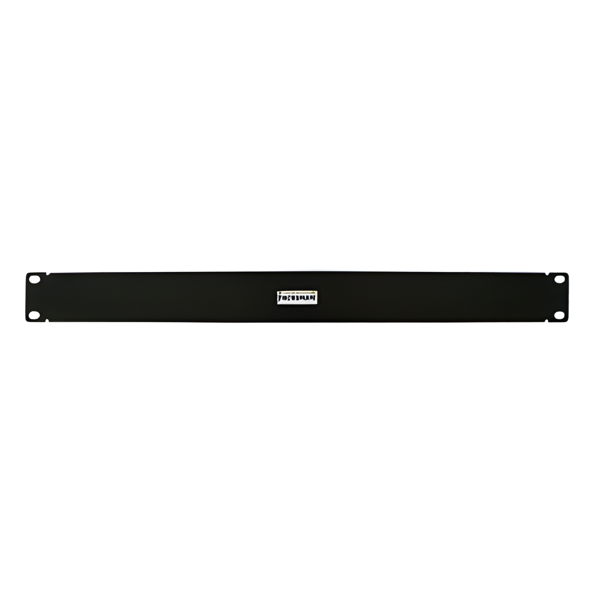 Panel ciego para rack / 1UR / 19in / Acero calibre 18 / Acabado negro semi-mate — THORSMAN · SKU TH-TAP-FR-1UR