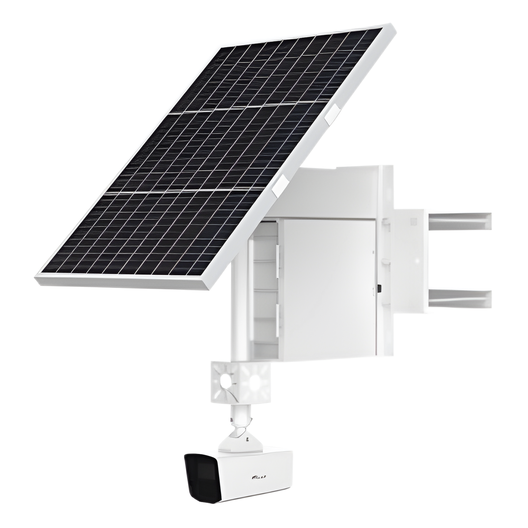 Cámara Solar 4G con IA LPR / 4 Megapixel / Visión Nocturna 20 m (65.6 ft) / Batería 9 Días / IP67 / Montaje para Poste — MILESIGHT · SKU SP111/S90B36