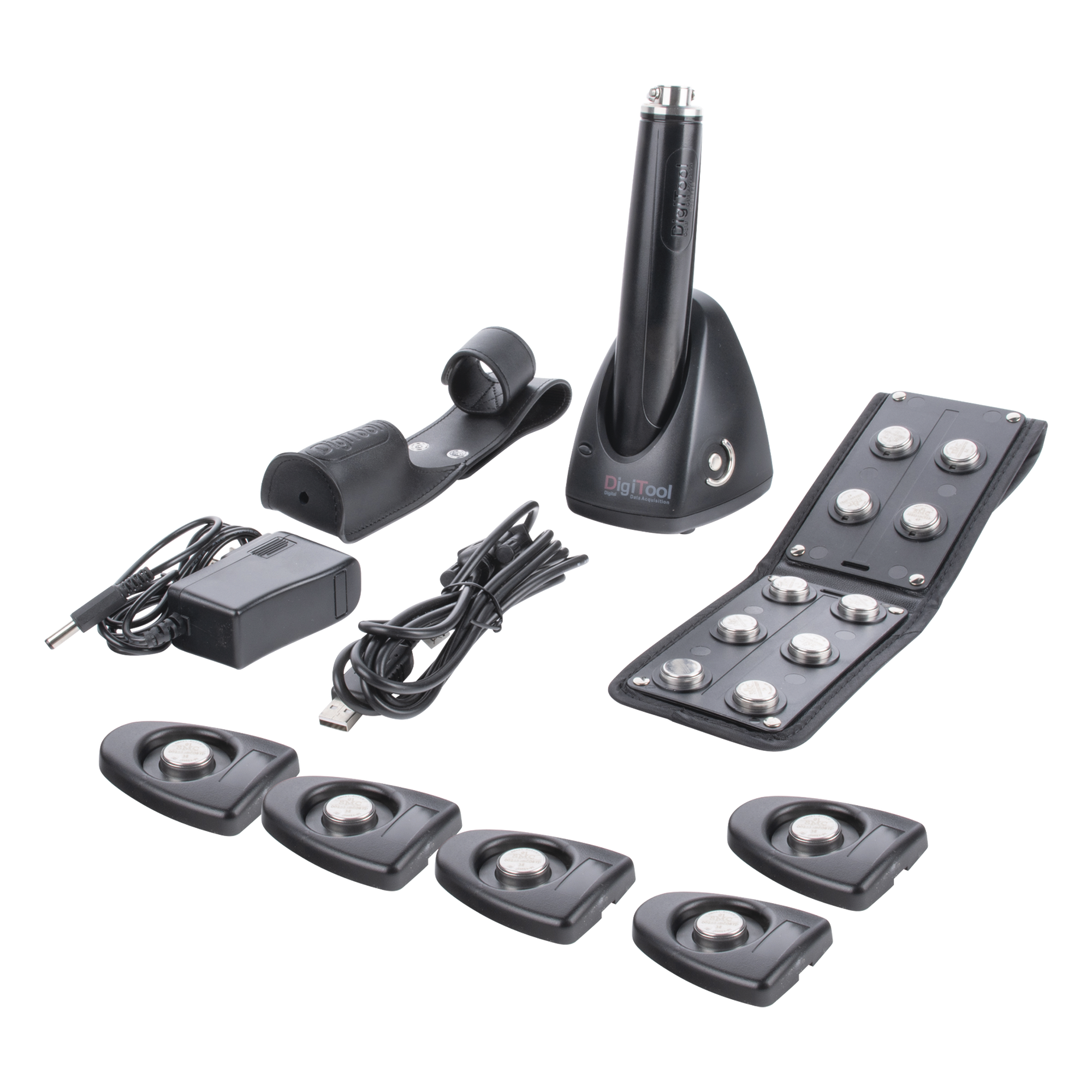 Kit de Control de Rondas / Tecnología Ficha de Contacto / Memoria 8,000 Puntos / Batería Li-Ion 6 Meses / Policarbonato 680 g / Indicación Luminosa, Auditiva y Vibración — ROSSLARE SECURITY PRODUCTS · SKU GCK-01