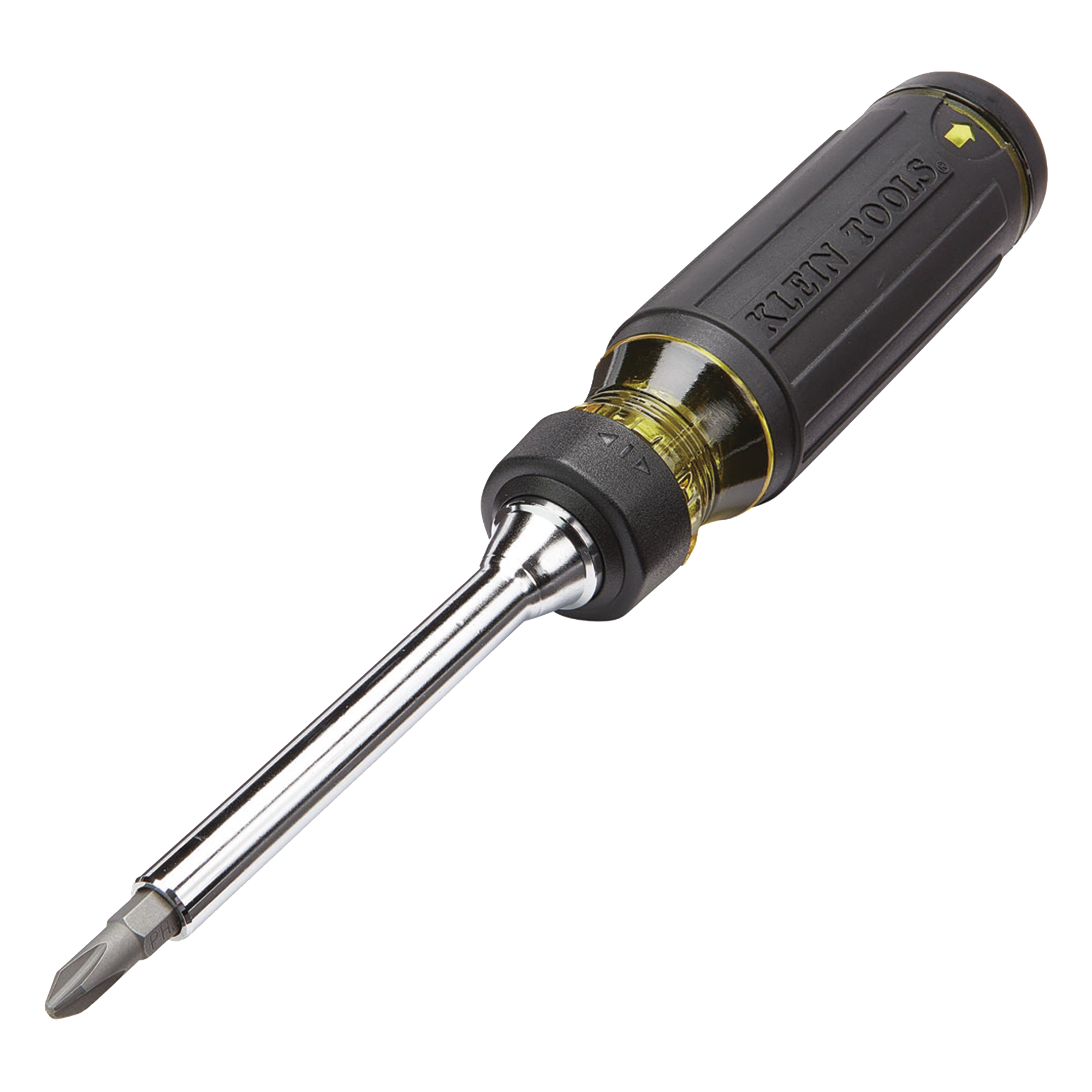 Desarmador Multipunta / Mecanismo de Matraca / 15 en 1 / Cushion-Grip / Puntas de Grado Industrial — KLEIN TOOLS · SKU 32305