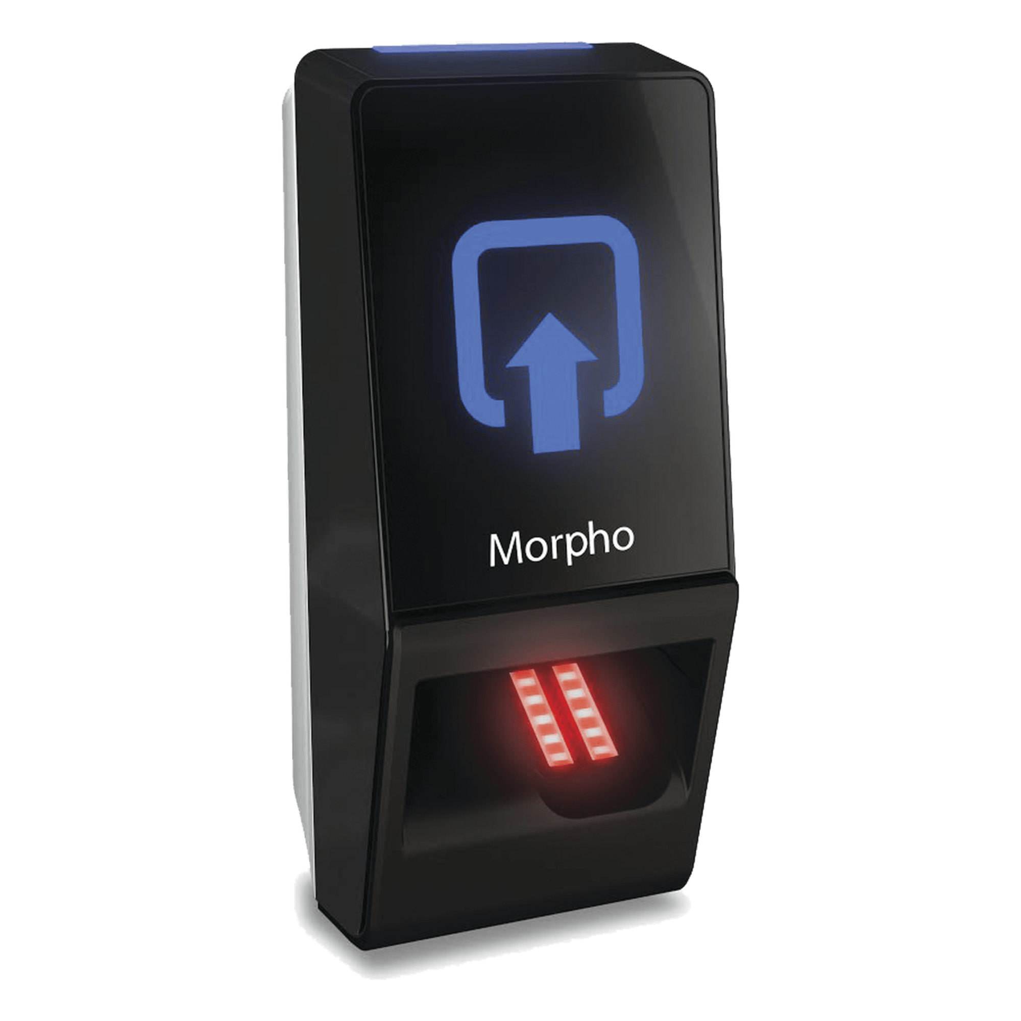 Lector de huella biométrico / PoE / IP65 / Sensor FBI PIV-IQS / PROX HID integrado / 10,000 usuarios / 1:10,000 en 1 segundo — IDEMIA (MORPHO) · SKU 293-673-665