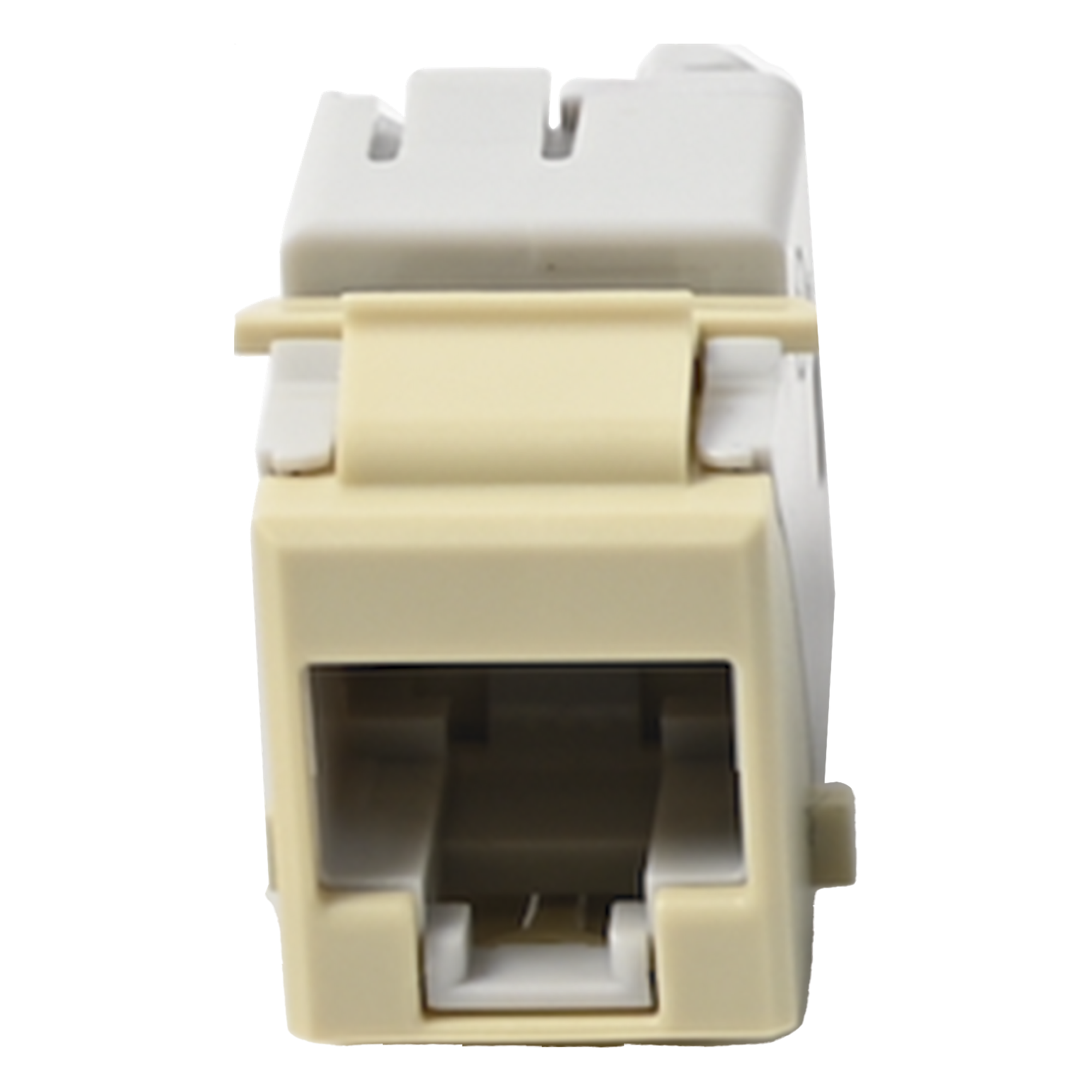 Jack Keystone Cat6A UTP / Terminación 110 / Color Marfil / Conductores 24-22 AWG Sólido y 26-24 AWG Multifilar — SIEMON · SKU U6A-K20NS