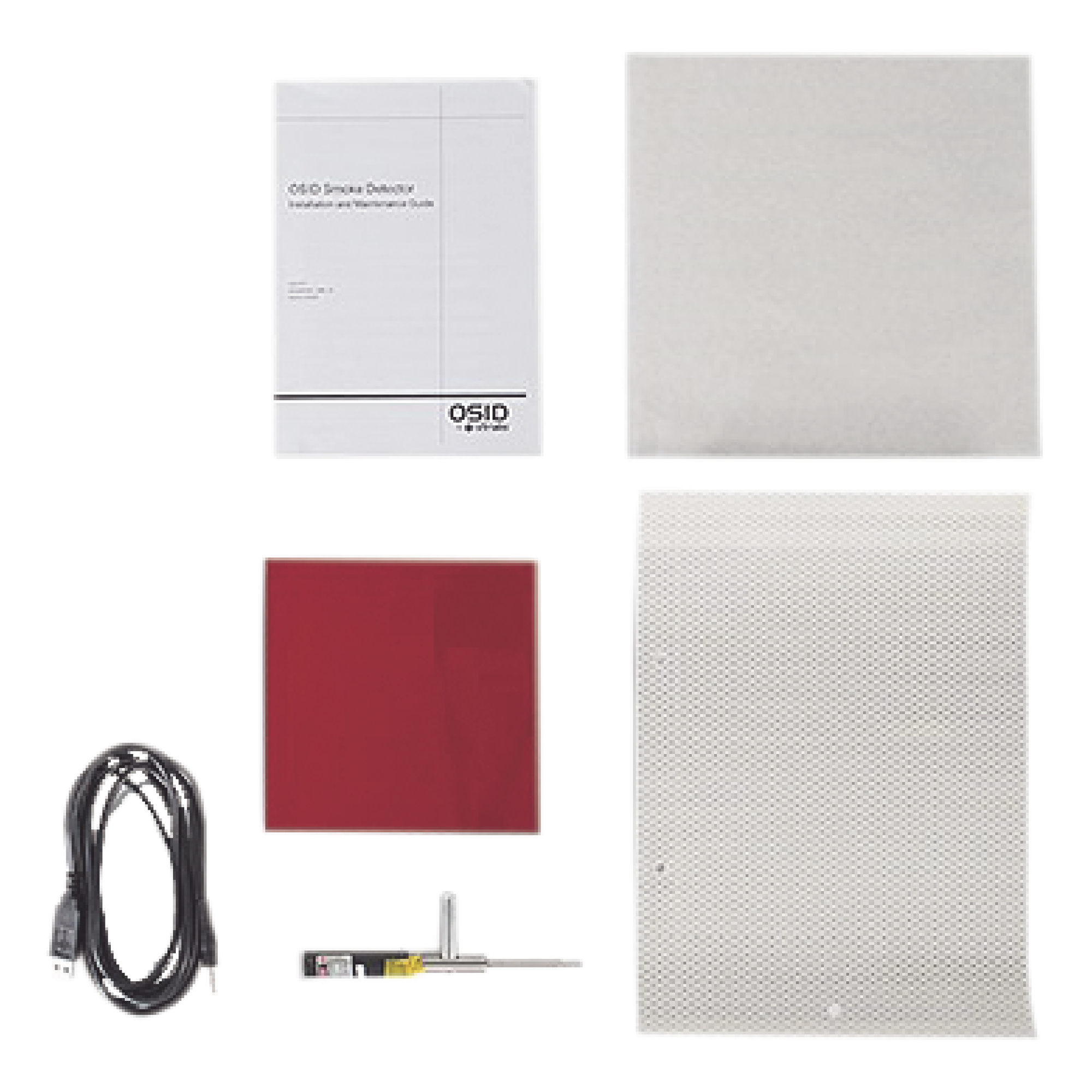Kit de Instalación y Alineación / Detección Óptica de Humo / Doble Longitud de Onda / Áreas Abiertas / Compatibilidad OSI10, OSI45, OSI90 — XTRALIS · SKU OSID-INST