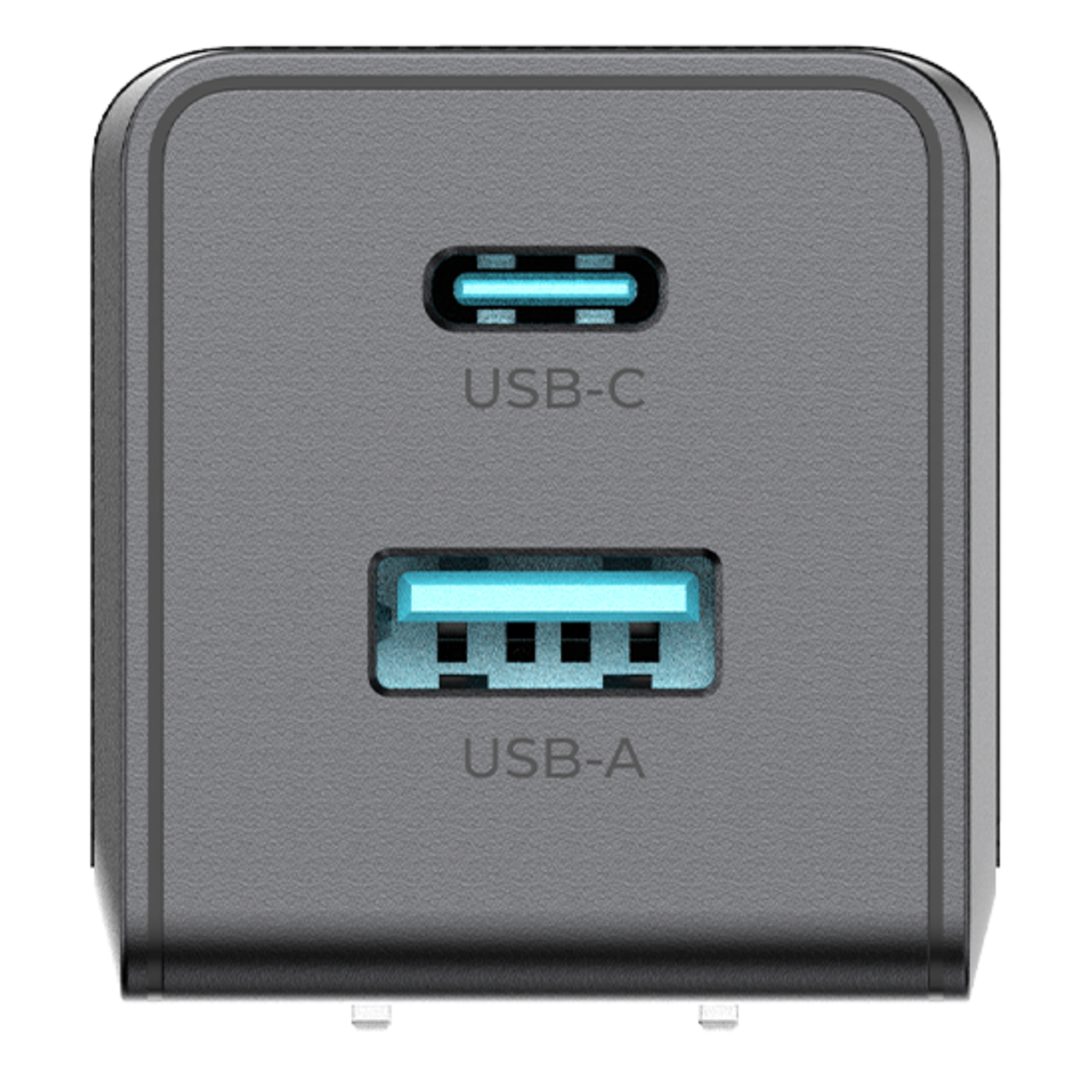 Cargador GaN III 35W / USB-C PD 35W + USB-A 22.5W / Doble Puerto Simultáneo / PD3.0 PPS QC4.0 AFC SCP FCP / Diseño Plegable de Bolsillo / Protección Integral 6 Capas
