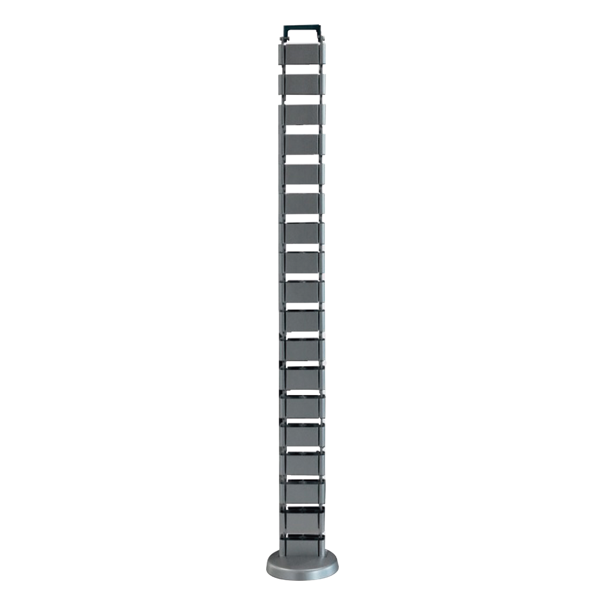 Organizador de Cables Vertical Articulado / Altura Ajustable / 18 Enlaces / ABS y Acero Inoxidable / Operación hasta 105°C — THORSMAN · SKU ORG-VERT