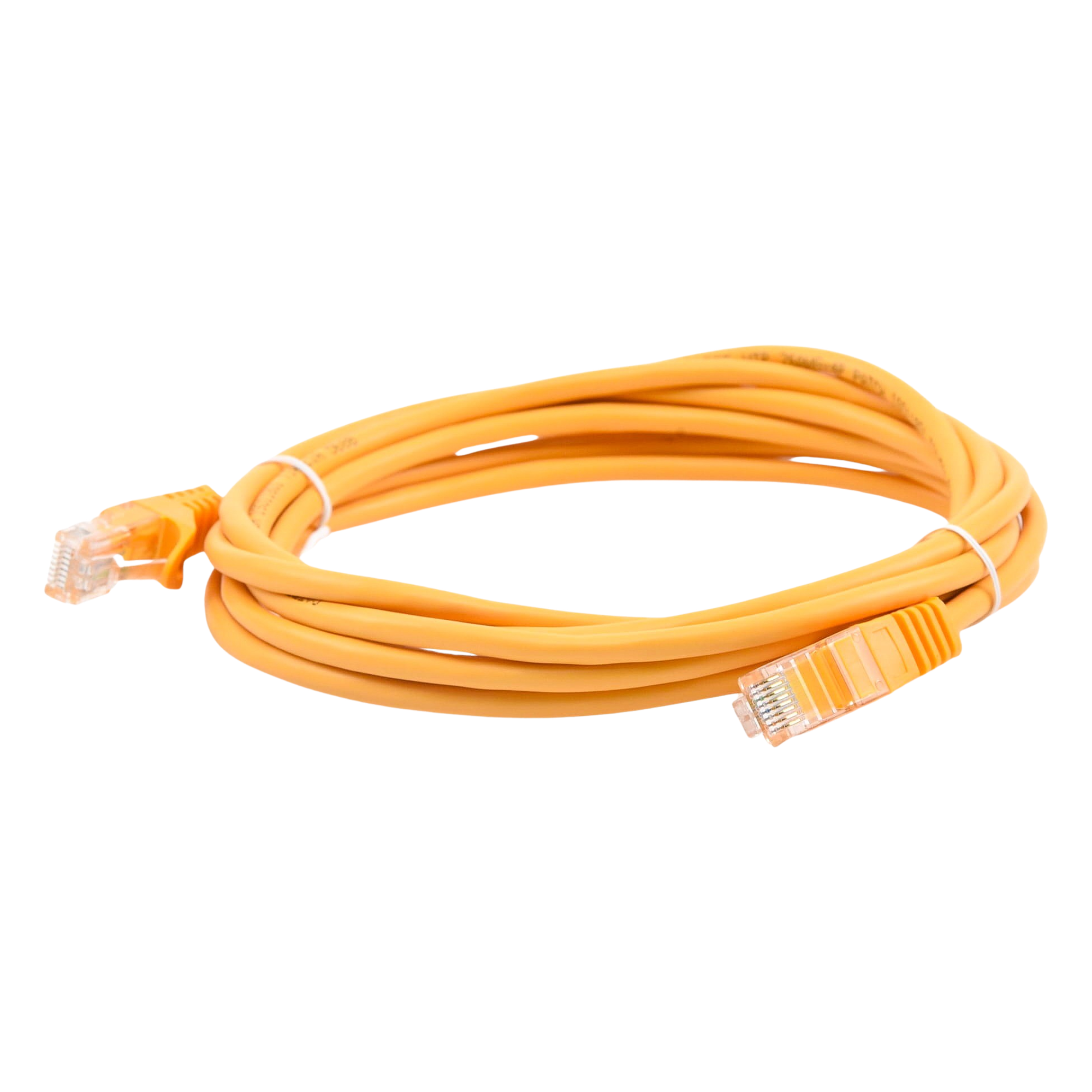 Cable de Parcheo UTP Cat5e / 3.0 m (9.84 ft) / 100 Ohm / RJ45 / Amarillo