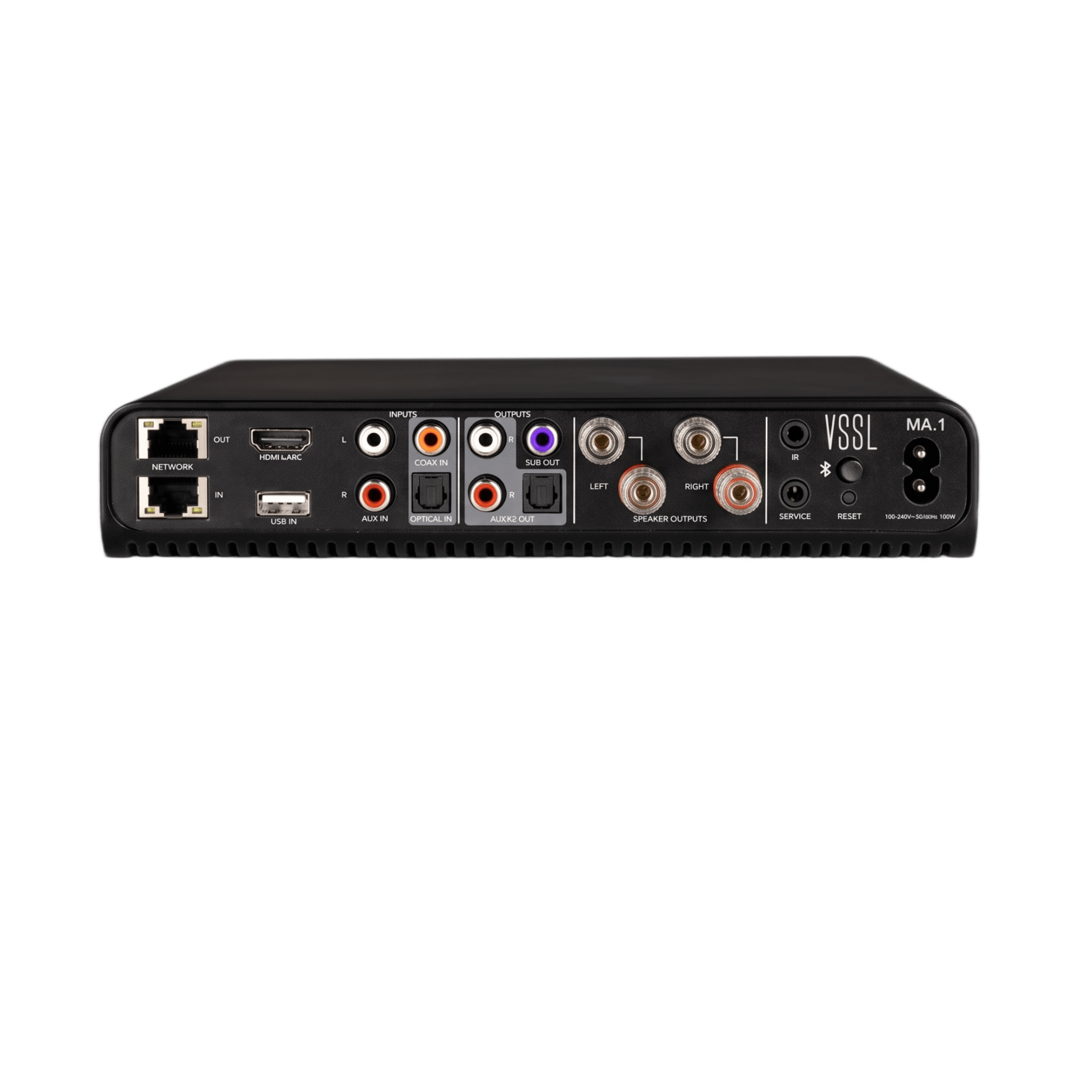 Amplificador de Streaming / 1 Zona 2 Canales / Clase D 125W @ 8Ω / Wi-Fi 5 / Bluetooth 5.3 / HDMI eARC / Multiroom
