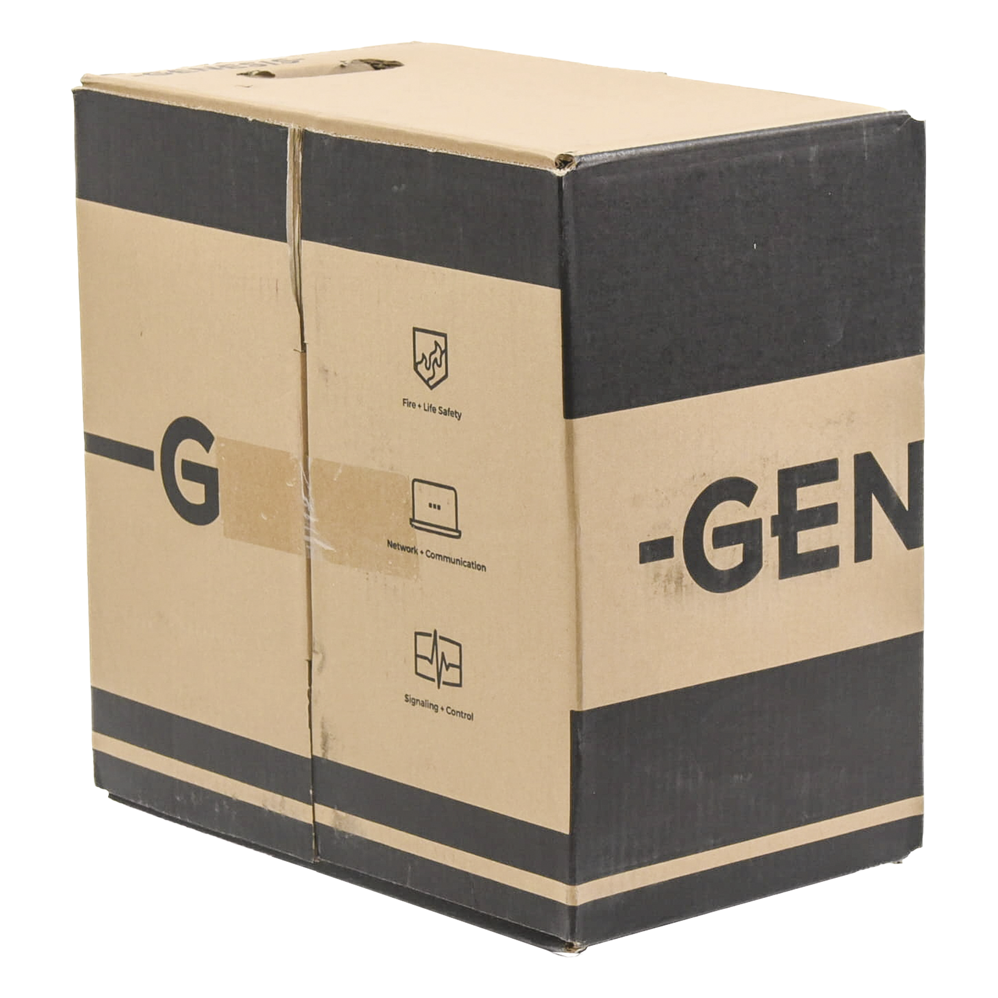Bobina de Cable UTP Cat5e / 305 m (1000 ft) / Gris / 350 MHz / PVC con UV / -20°C a 75°C