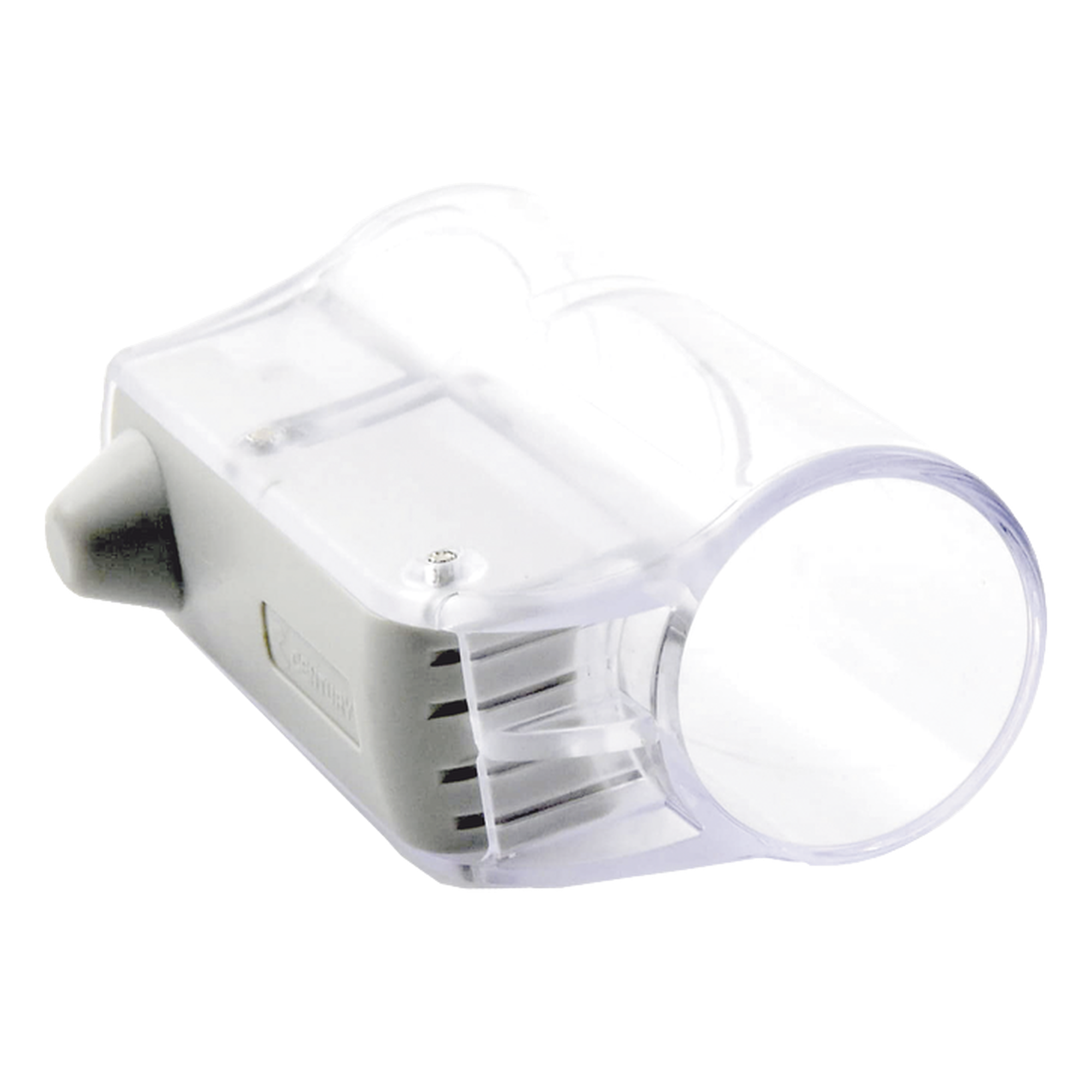 Tag AM para Botellas / 58 kHz / 86×29×58 mm / 160-180 cm Alcance / Transparente — Century · SKU B031A