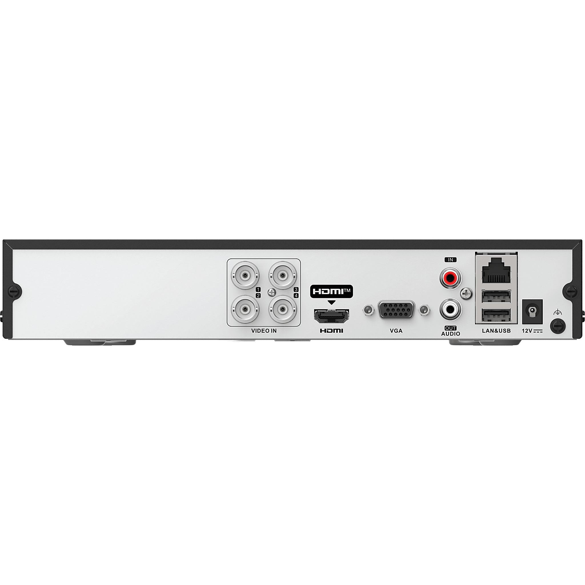 DVR Pentahíbrido / 4 Canales TurboHD + 6 Canales IP / 3K Lite / AcuSearch / Perimeter Protection / HDMI 4K / H.265+ / 1 Bahía SATA 10 TB