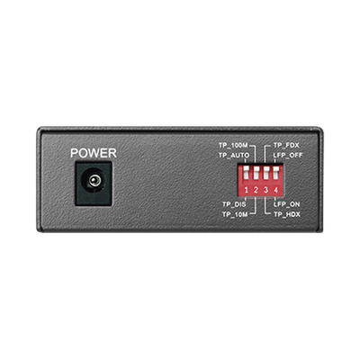 Convertidor Fibra Óptica WDM Monomodo / 1 puerto RJ45 10/100 Mbps / 1 puerto SC/UPC 100 Mbps /  Hasta 20 Km / Para su Funcionamiento Requiere el Modelo MC112CS / Plug and Play