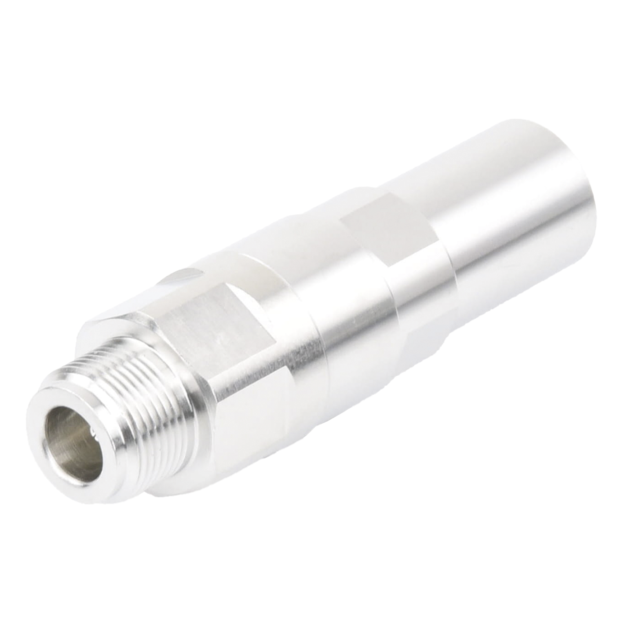 Conector RF / N Hembra / Recto / 50 Ω / 0-8800 MHz / Heliax® Positive Stop™ / LDF4-50A LP-450 — ANDREW / COMMSCOPE · SKU L4TNF-PSA