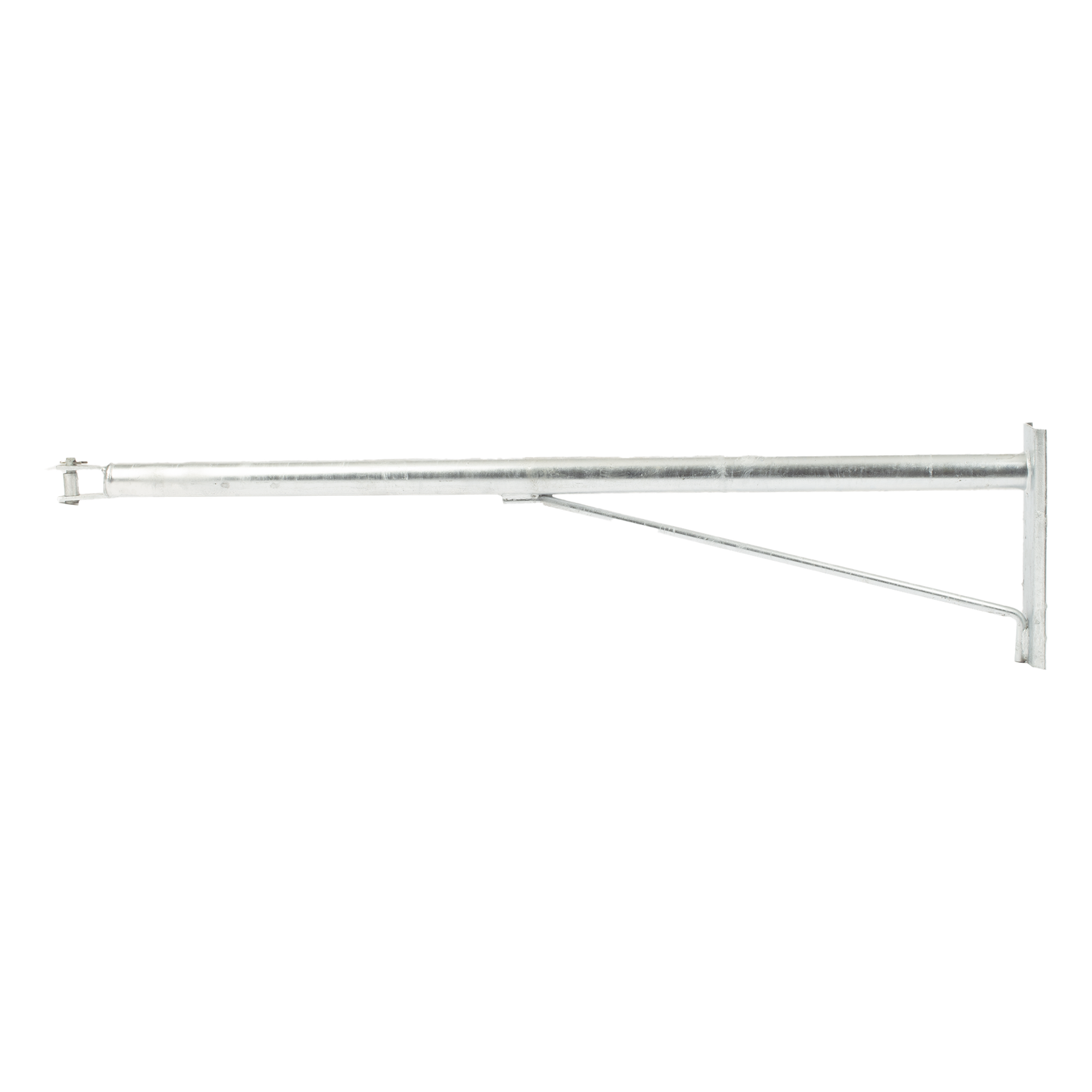 Brazo de Extensión para Fibra Óptica / 100 cm (39.4 in) / Acero Galvanizado en Caliente / Soporte ADSS / 4.1 kg / Herraje Tipo D Pequeño — LINKEDPRO BY EPCOM · SKU LP-BDE100-D