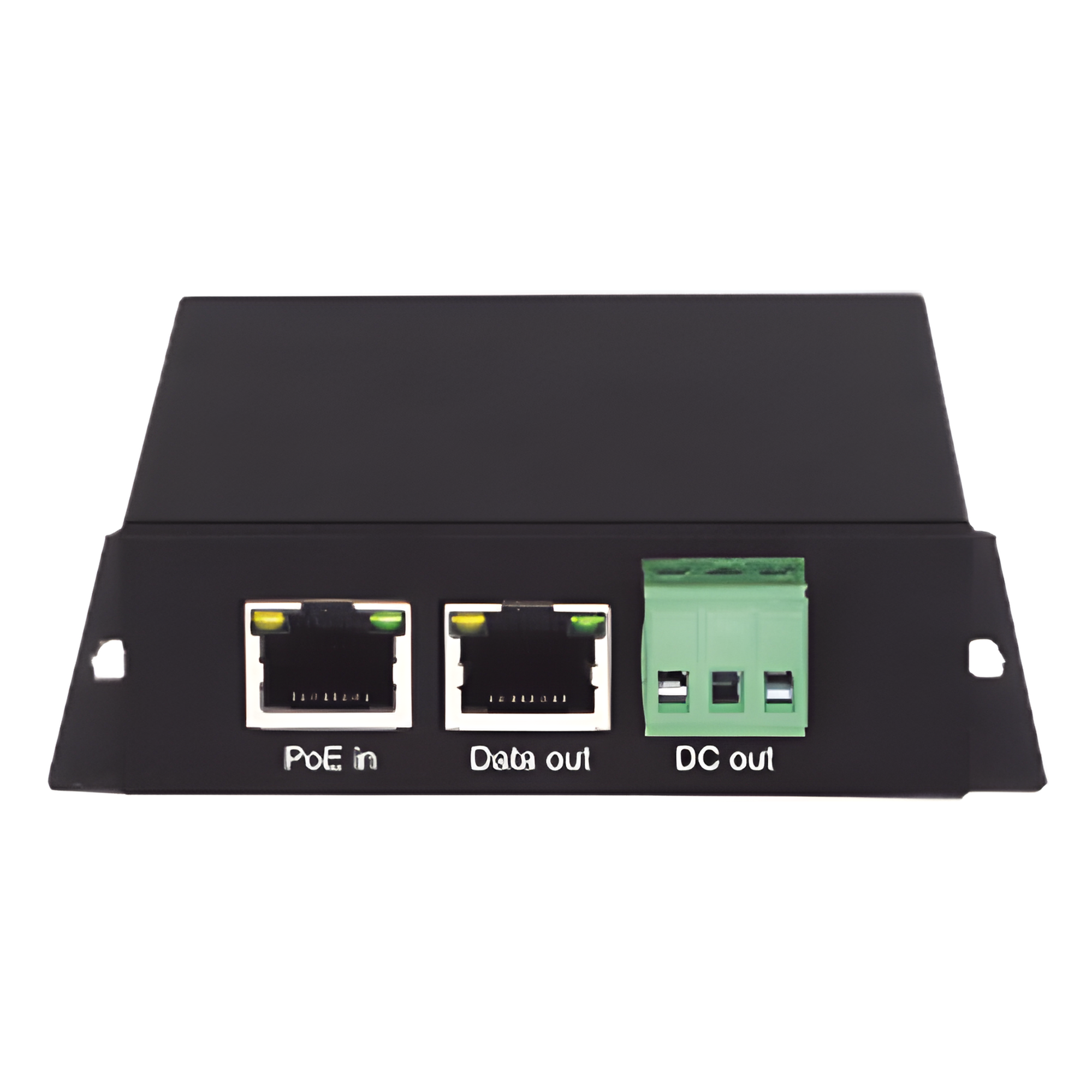 Splitter PoE / 1 Puerto PoE Entrada / 1 Puerto Salida Datos / Salida 12 Vcc 2A / Protección ESD 8 kV / Compacto — WI-TEK · SKU WI-POE31S
