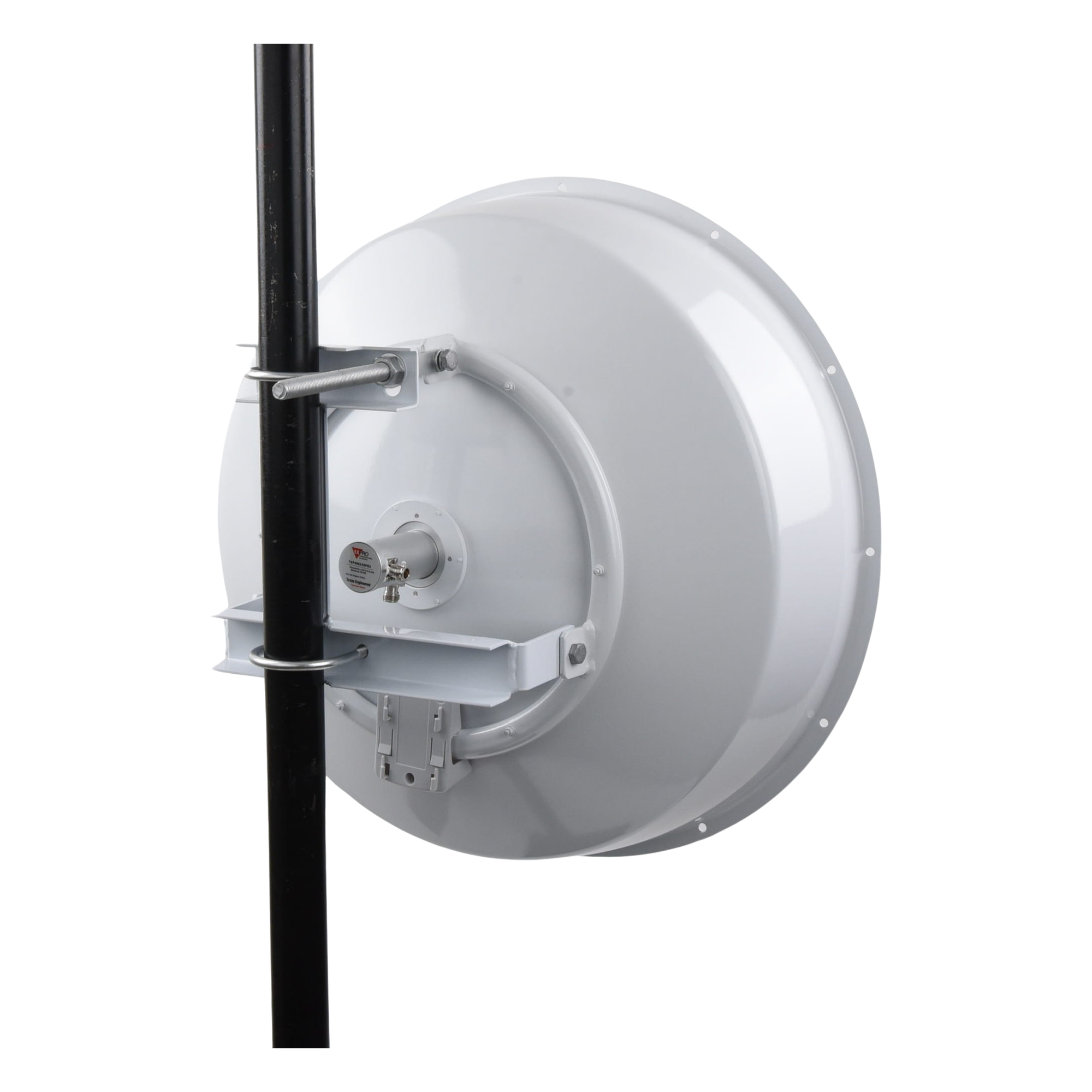 Antena direccional / 30 dBi / 4.9-6.4 GHz / Plato profundo / 0.6m (2 ft) / N-Hembra / -55° a +70°C