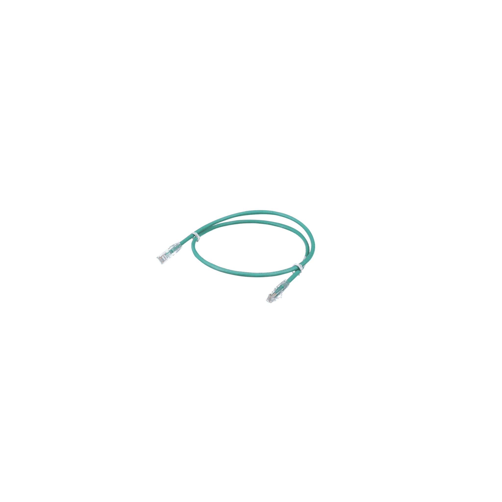 Cable de Parcheo TX6, UTP Cat6, 24 AWG, CM, Color Verde, 9.14 Metros (30 Pies)
