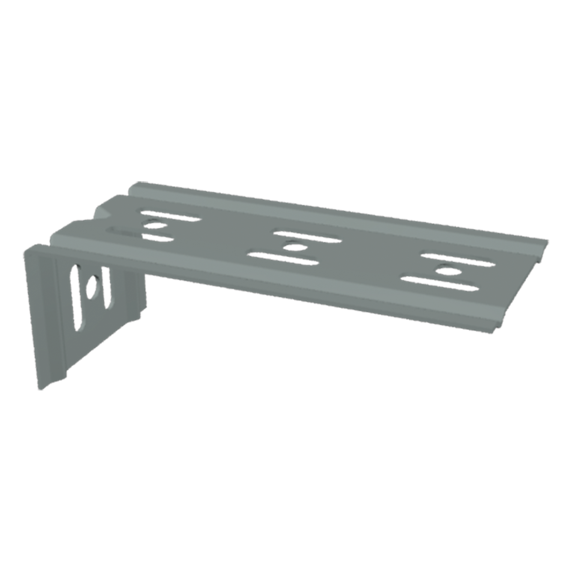 Ménsula para Charola / Ancho 50 a 150 mm / Peralte 33 y 66 mm / Acabado Electro Zinc / Cargas Ligeras — CHAROFIL · SKU MG-60-122EZ