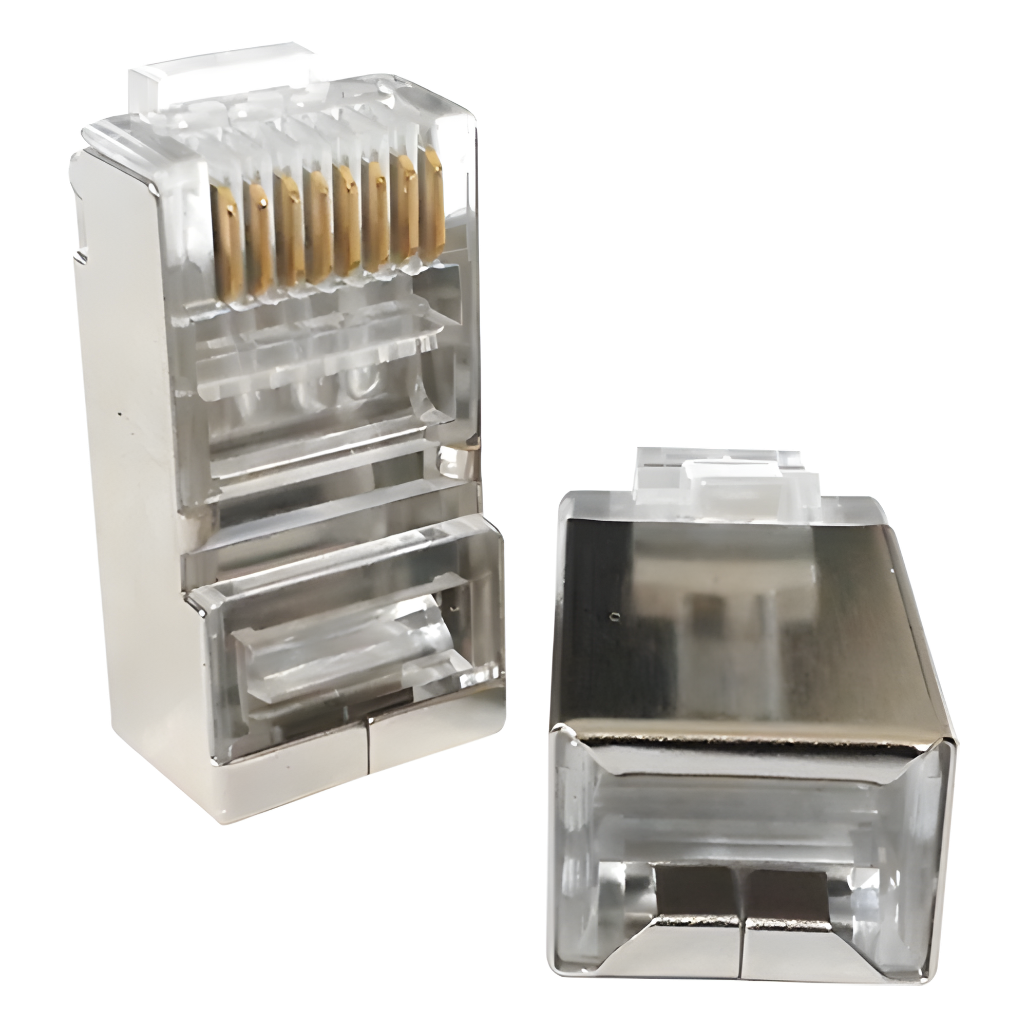 Conector RJ45 / Blindado / Categoría 5E / Chapado en Oro 30µ / Sin Pin a Tierra / T568A/T568B — LINKEDPRO BY EPCOM · SKU TC5SW
