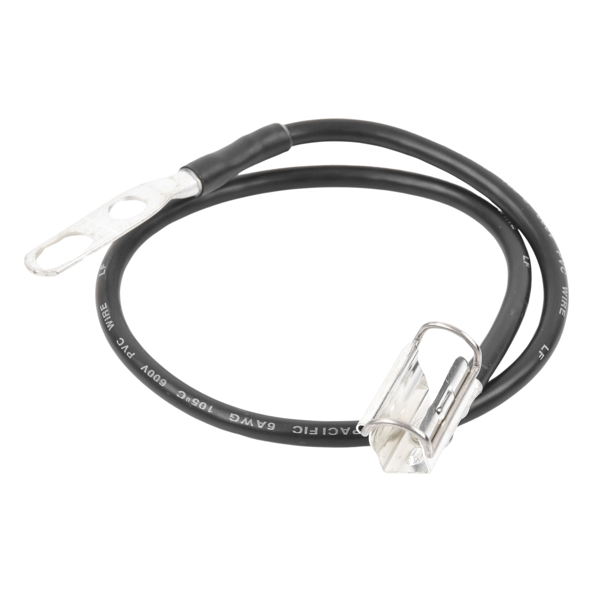 Kit de Aterrizaje para Cable Coaxial 1/2" / Longitud 24" (2 ft) / Acero Inoxidable / Terminal Dual / MIL-STD e IEC