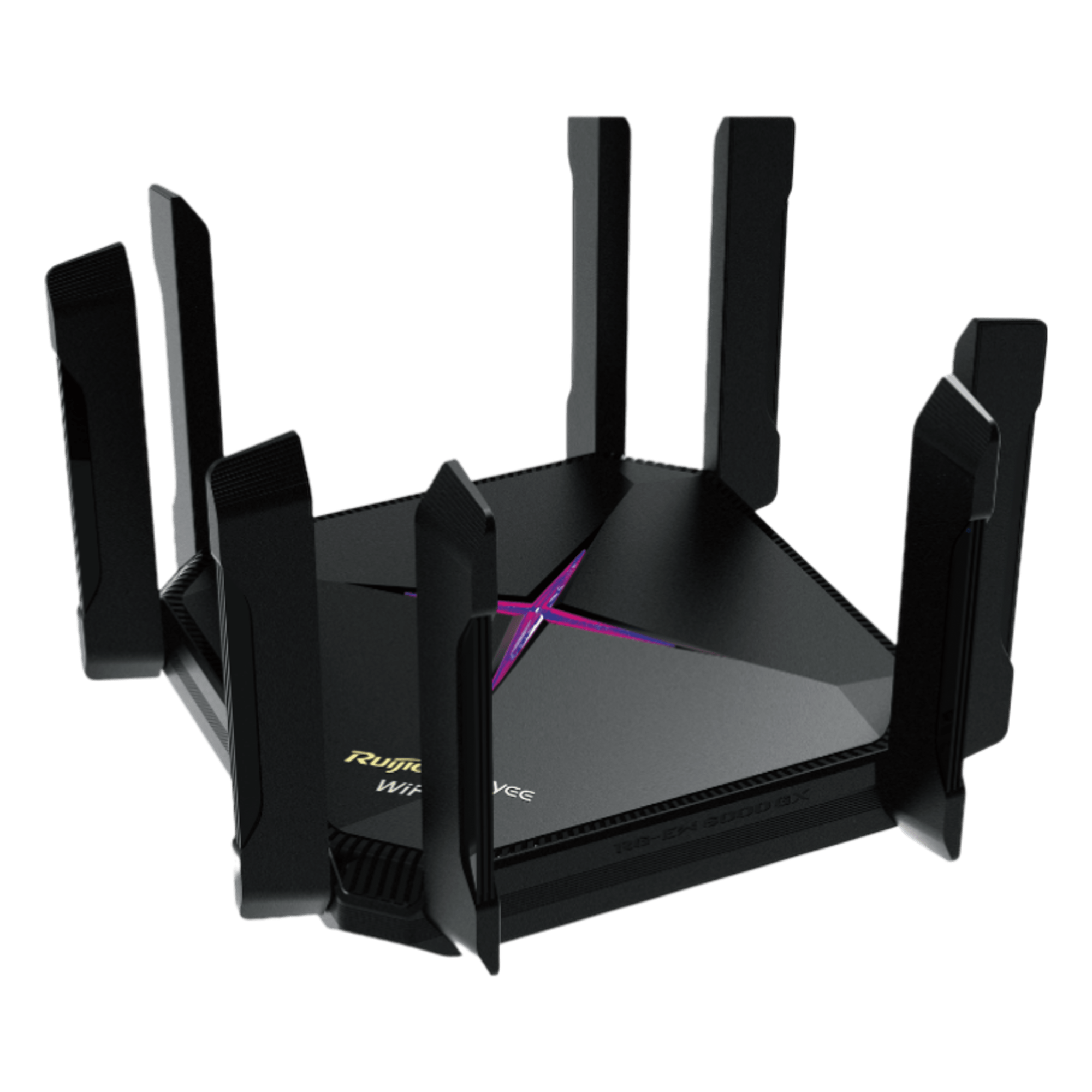 Router Wi-Fi 6 / 5,951 Mbps / Dual Banda 4x4 / 2.5G WAN + 5 Puertos Gigabit / Mesh OFDMA / 8 Antenas / 90 m (295.3 ft) Cobertura — RUIJIE · SKU RG-EW6000GX