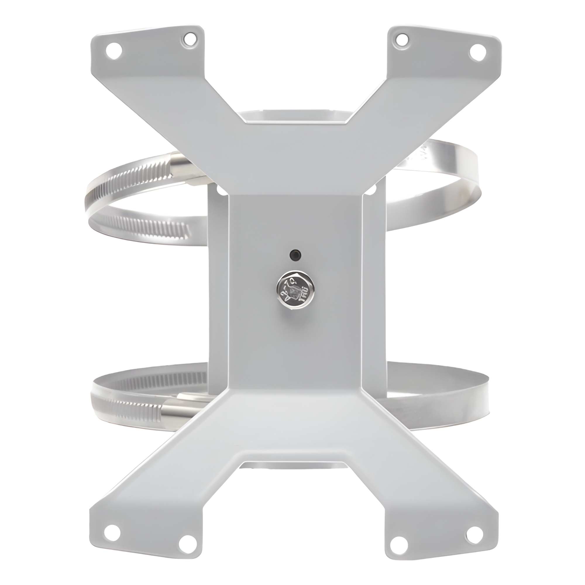 Kit de Montaje en Poste / Ajustable / Aluminio RAL 9006 / Postes 133 mm / 350 g — NEDAP · SKU 9875840