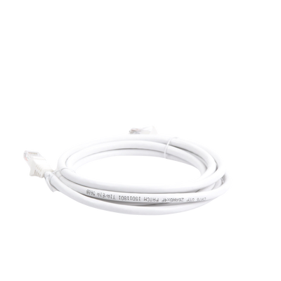 Cable de Parcheo UTP Cat6 - 2 Metros (6.56 Pies) - Blanco