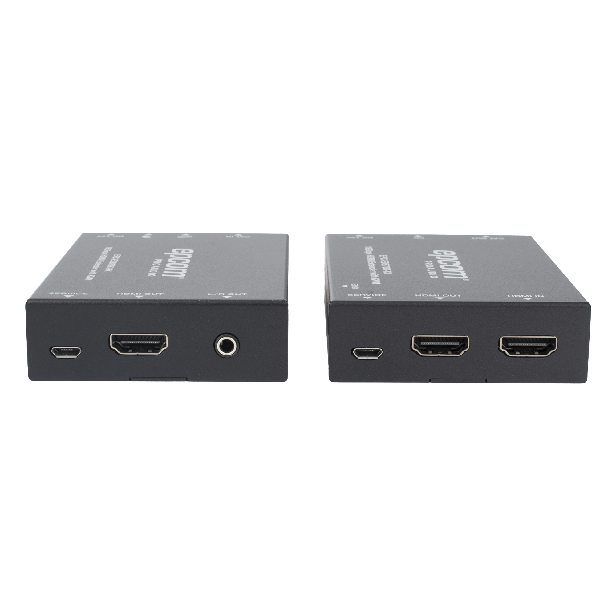 Extensor HDMI con KVM / 4K2K@60Hz / 4:4:4 / 18 Gbps / 70 m (229.7 ft) / HDR / PoC Bidireccional / USB 1.1 / Audio 3.5mm