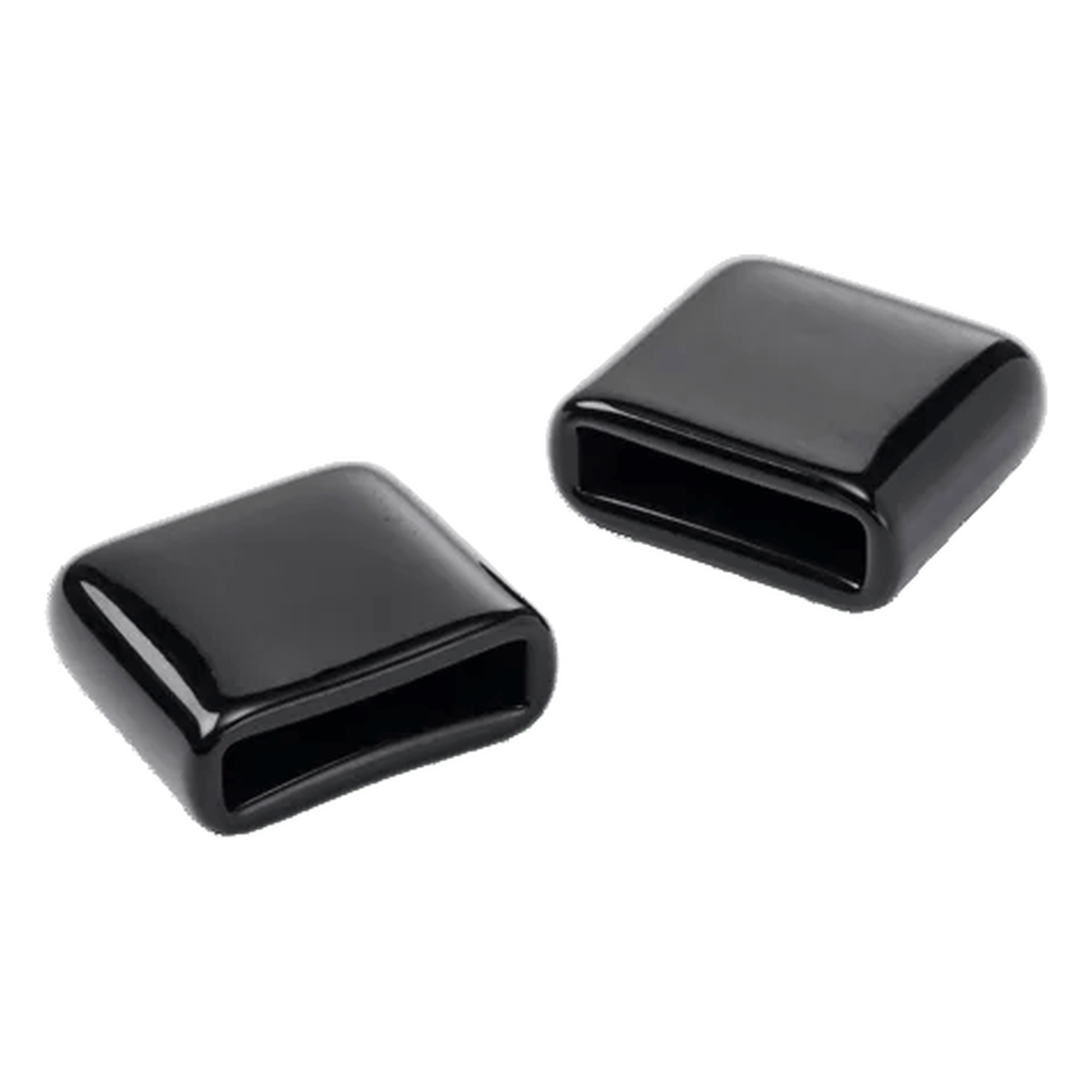 Kit de Tapas Finales para Escalerilla / Vinilo Negro / Grosor 0.19 pulg. (5 mm) / Peso 0.1 lb (0.04 kg) — HOFFMAN · SKU LEC