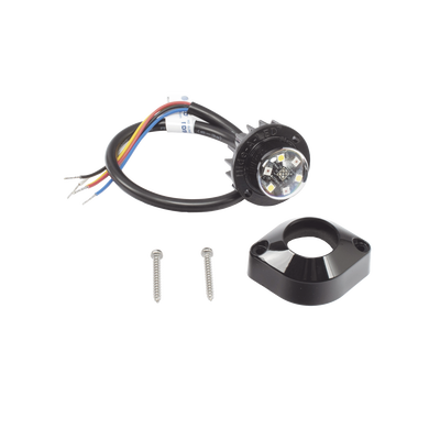 Estrobo Oculto de 6 LED color Ambar Serie ED9015