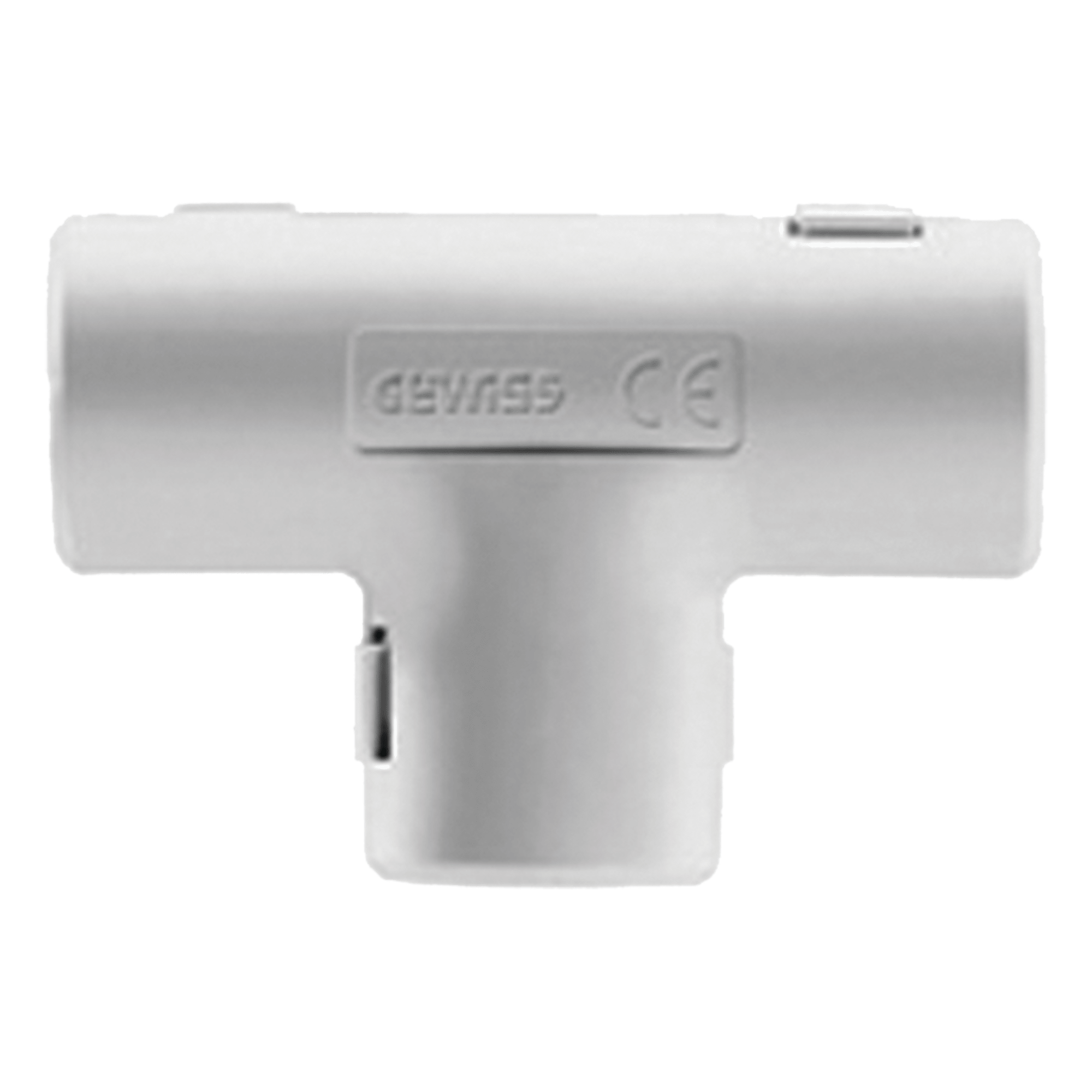 Unión en T para Tubería Rígida / 25 mm / PVC Auto-extinguible / Libre de Halógenos / Instalaciones Eléctricas — GEWISS · SKU DX-40-225