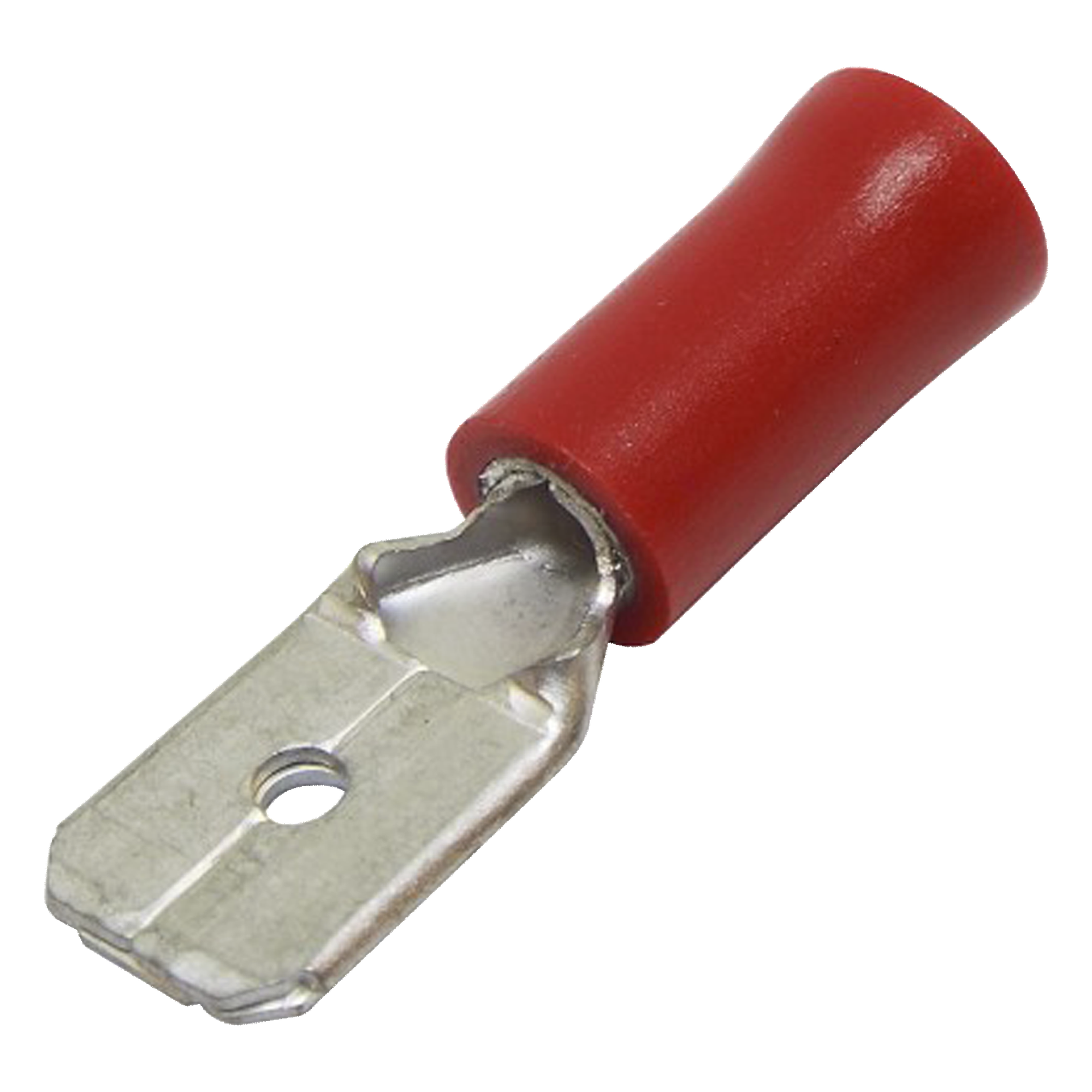 Terminal Macho Aislada / 22-16 AWG / Rojo / 25 Piezas / 21.5x9.9x6.3x3.9 mm — EPCOM POWERLINE · SKU AE51242