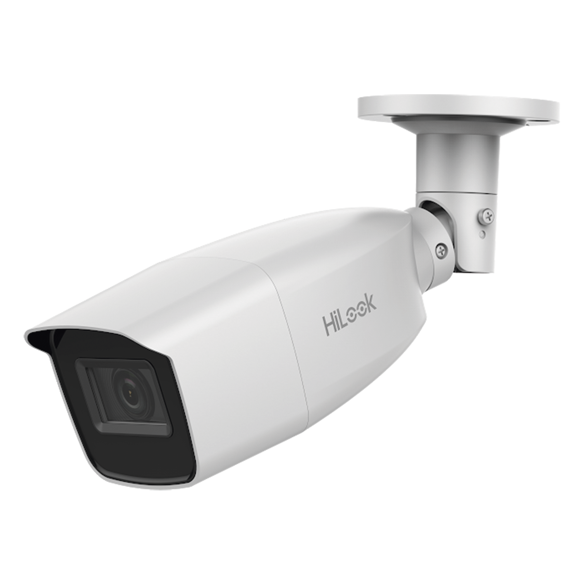 Cámara Bala TURBOHD / 2 Megapixel 1080p / Lente Varifocal 2.8-12 mm / IR EXIR 40 m (131.2 ft) / IP66 / Multiprotocolo TVI-AHD-CVI-CVBS / -40°C a 60°C — HiLook by HIKVISION · SKU THC-B320-VF