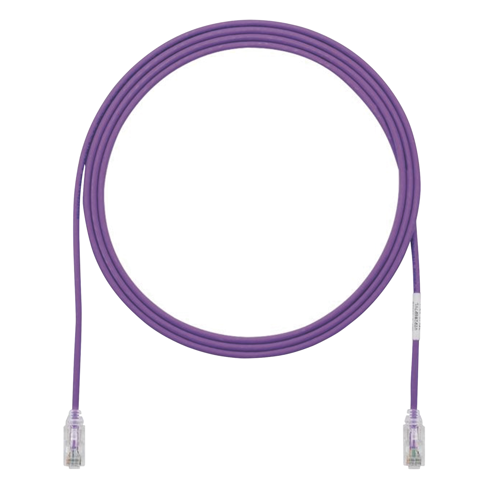 Cable de Parcheo Cat6 / UTP 28AWG / 250 MHz / 7 Pies / 2.13 Metros / LSZH-CM / Violeta — PANDUIT · SKU UTP28SP7VL