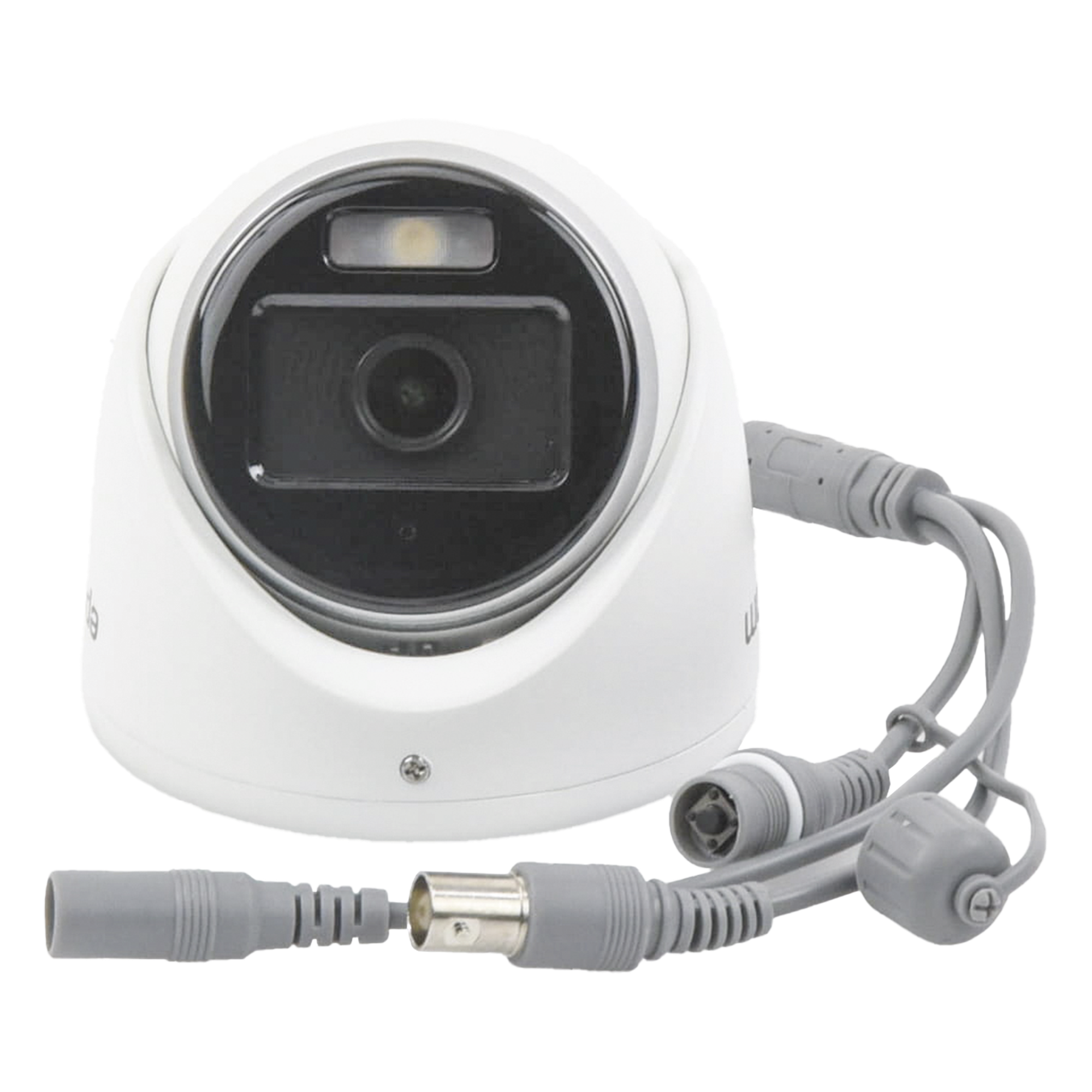 Cámara Turret TURBOHD / 3K 5 Megapixel / Color 24/7 / Luz Blanca 20 m (65.6 ft) / IP67 / Micrófono Integrado / 4 Tecnologías / Lente 2.8 mm