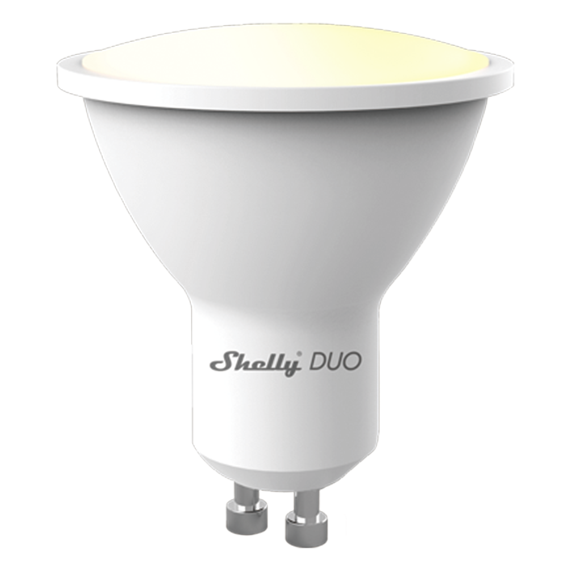 Foco Inteligente LED / GU10 / Dual Blanco 2700K-6500K / 475 lm / Wi-Fi / AC 100-240V / 30,000 h — SHELLY · SKU SHELLYDUOGU10