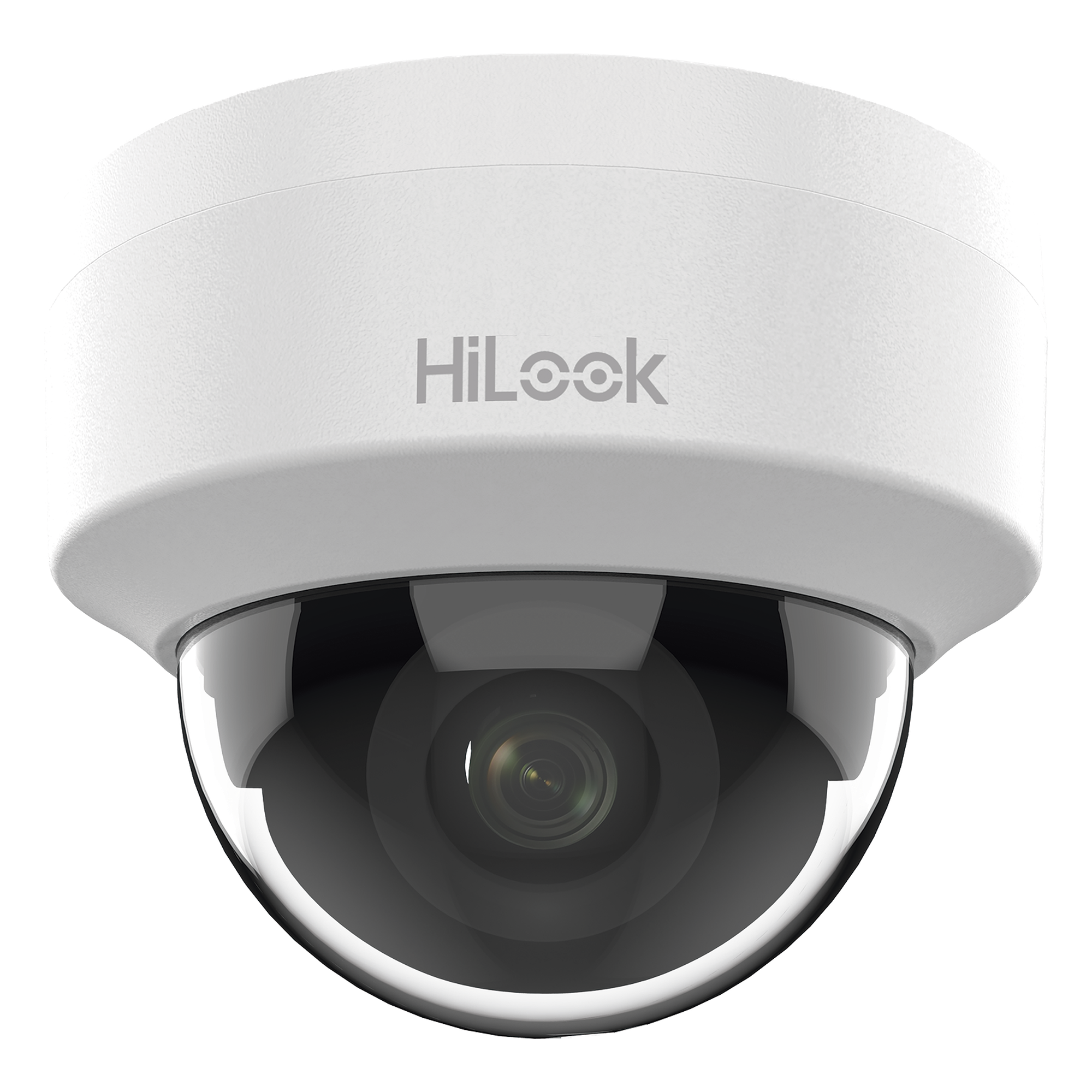 Domo IP / 2 MP 1080p / Lente 2.8 mm 101° / IR 20 m (65.6 ft) / PoE 802.3af / dWDR / H.265+ / Interior — HiLook by HIKVISION · SKU IPC-D121H-C